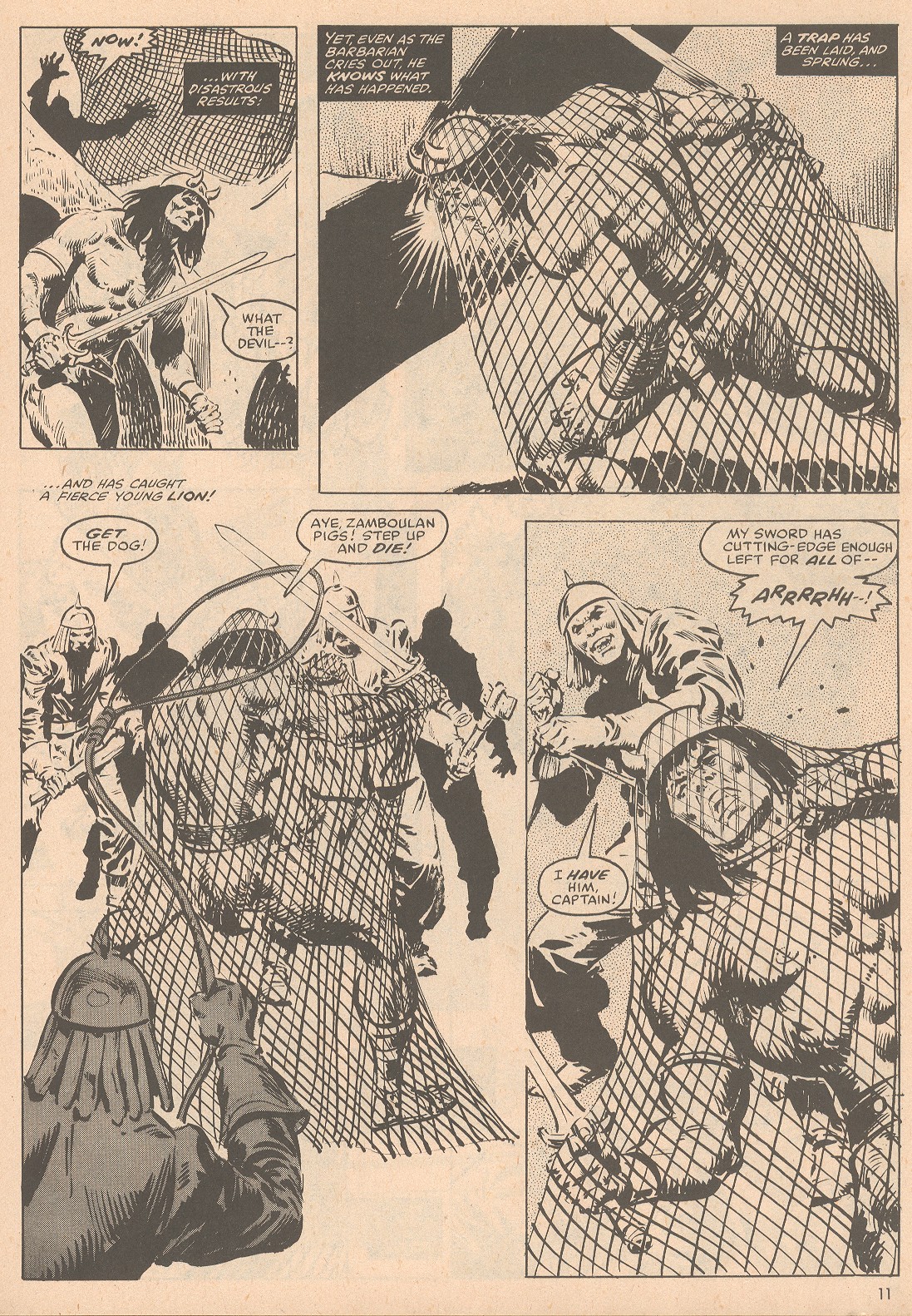 Read online The Savage Sword Of Conan comic -  Issue #58 - 12