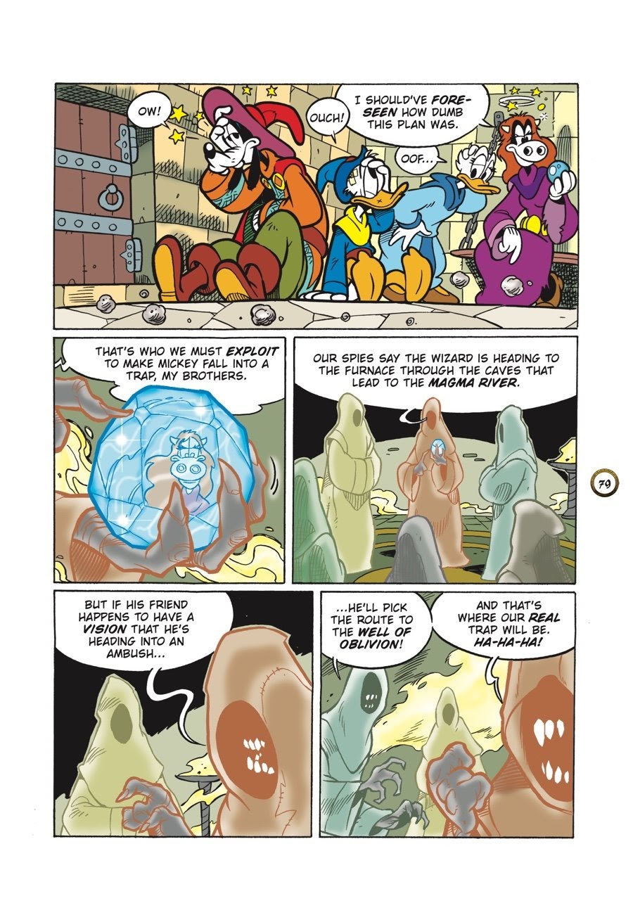 Read online Wizards of Mickey (2020) comic -  Issue # TPB 3 (Part 1) - 81