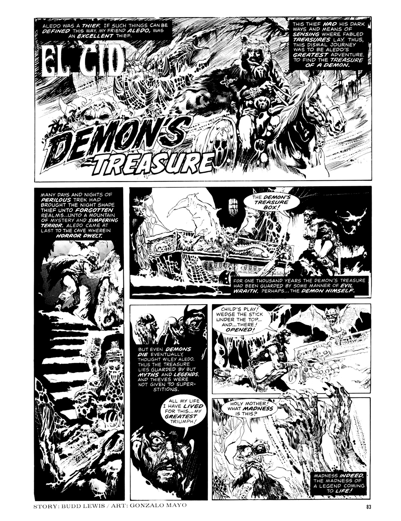 Read online Eerie Presents El Cid comic -  Issue # TPB - 83