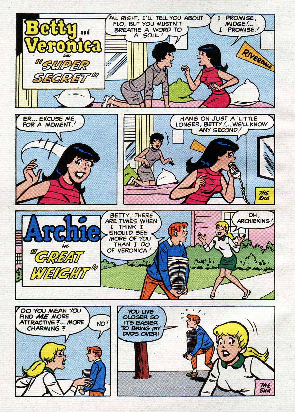 Read online Betty and Veronica Digest Magazine comic -  Issue #138 - 7
