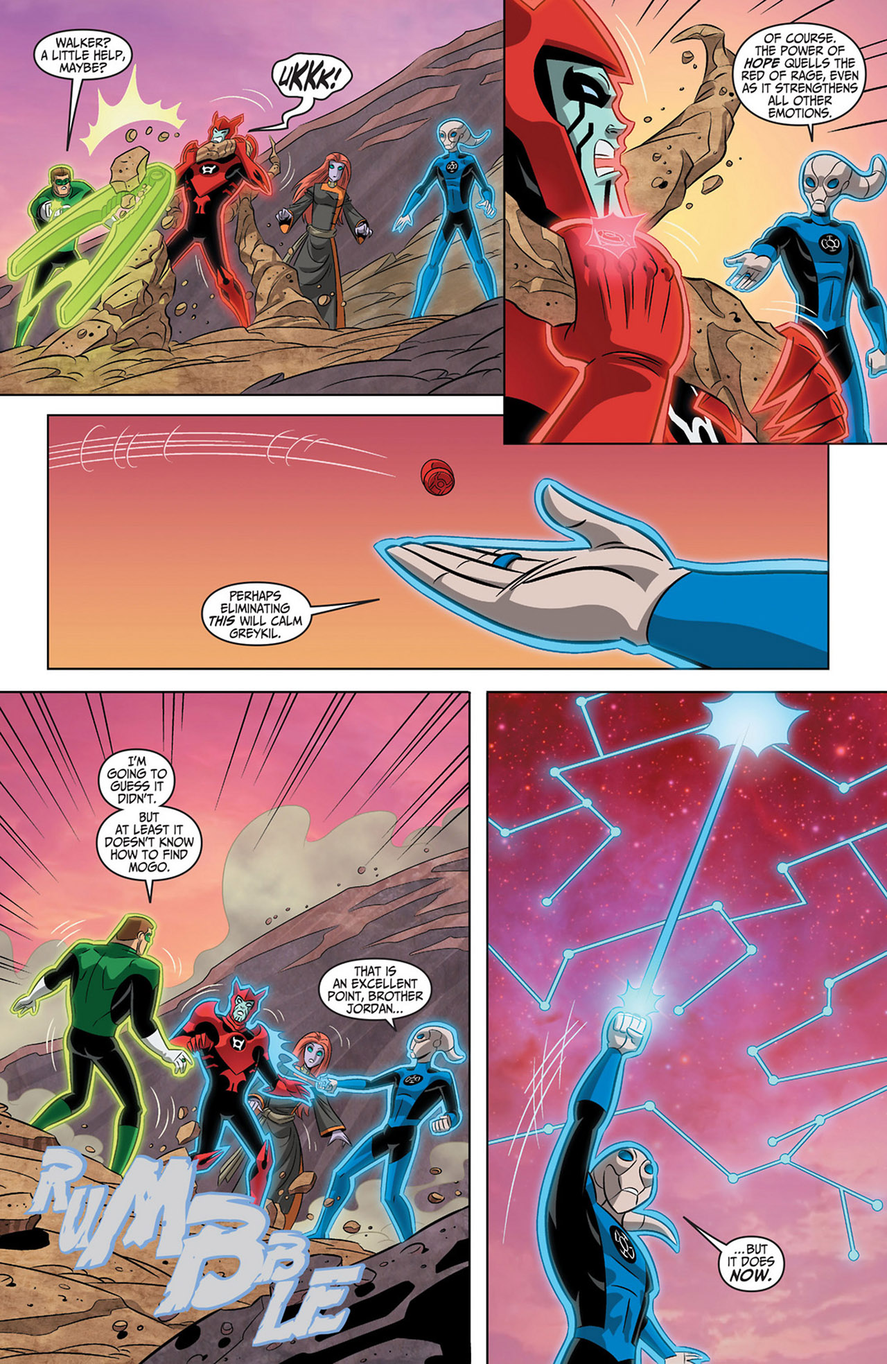 Read online Green Lantern: The Animated Series comic -  Issue #12 - 16