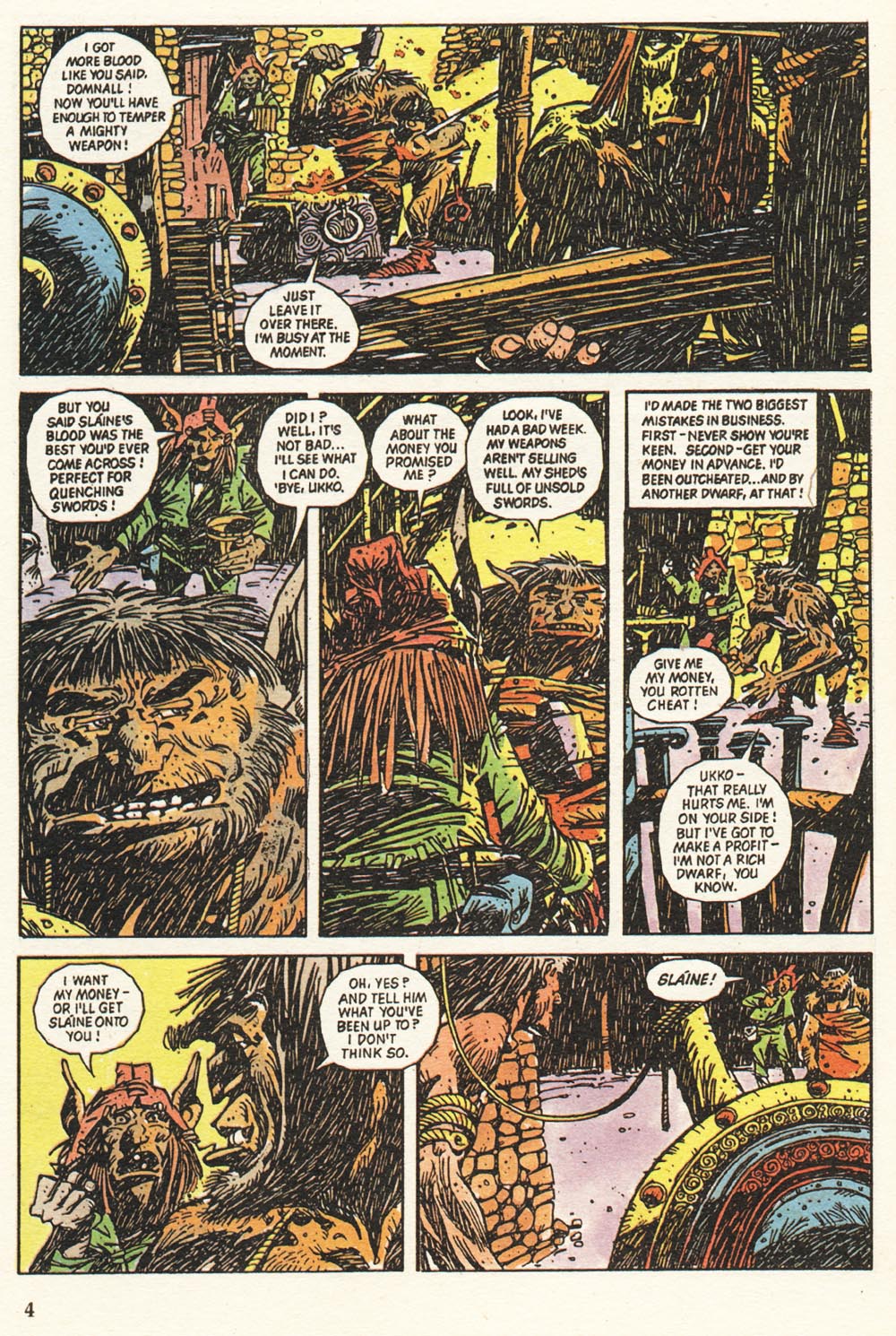 Read online Slaine The Berserker comic -  Issue #1 - 6