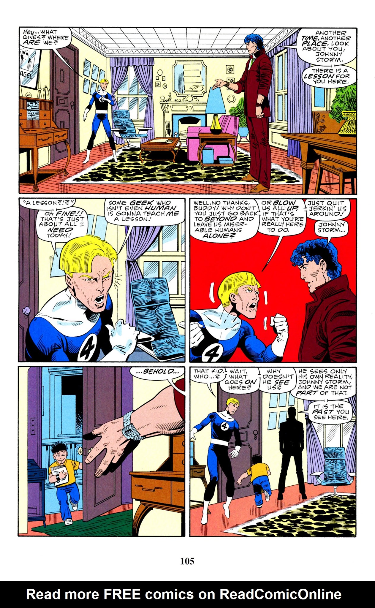 Read online Fantastic Four Visionaries: John Byrne comic -  Issue # TPB 7 - 106