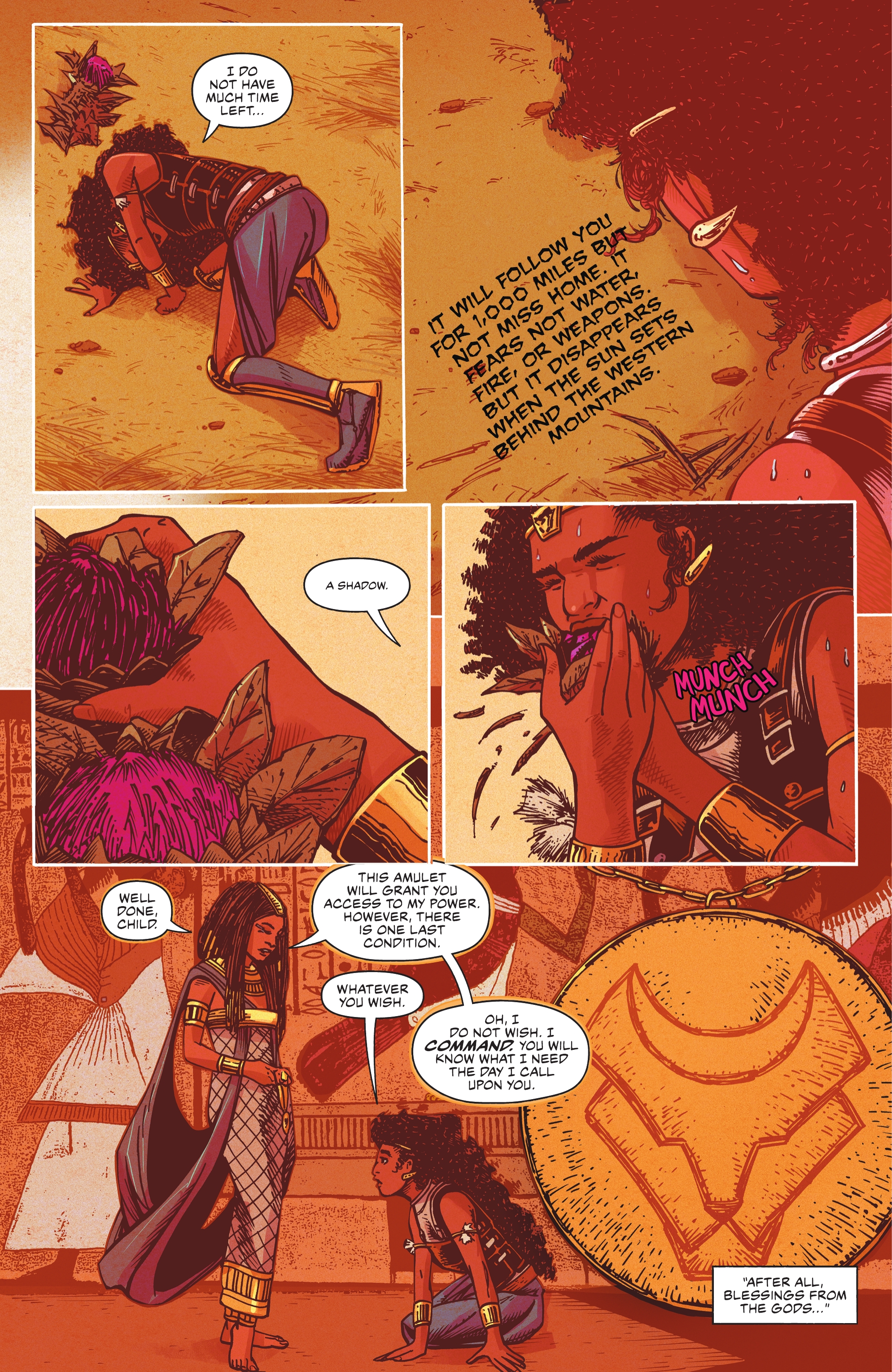 Read online Nubia: Queen of the Amazons comic -  Issue #4 - 9