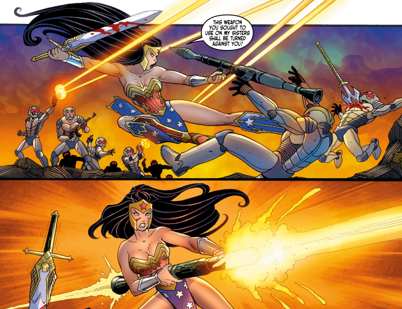 Read online Ame-Comi: Wonder Woman comic -  Issue #2 - 5
