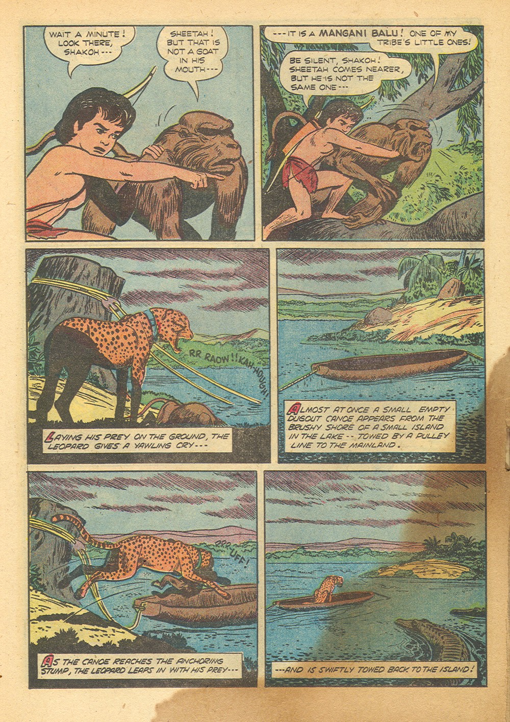 Read online Tarzan (1948) comic -  Issue #54 - 22