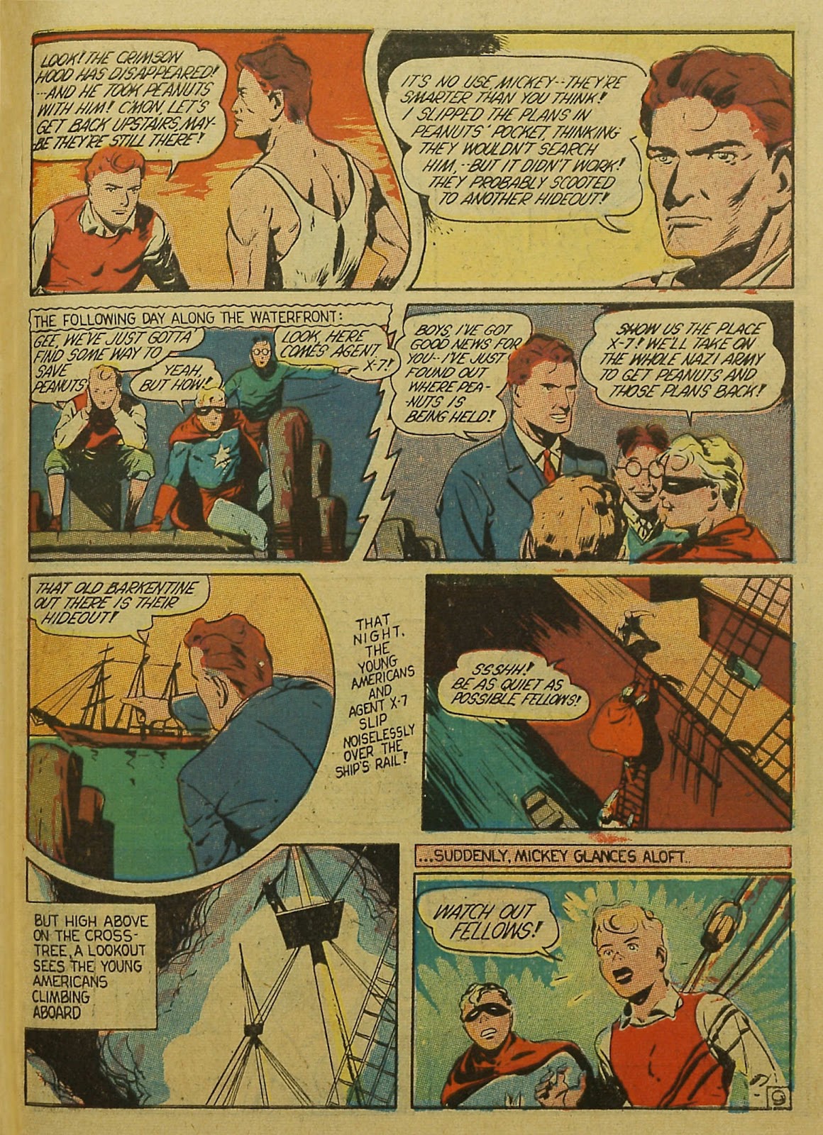 Captain Aero Comics issue 3 - Page 61