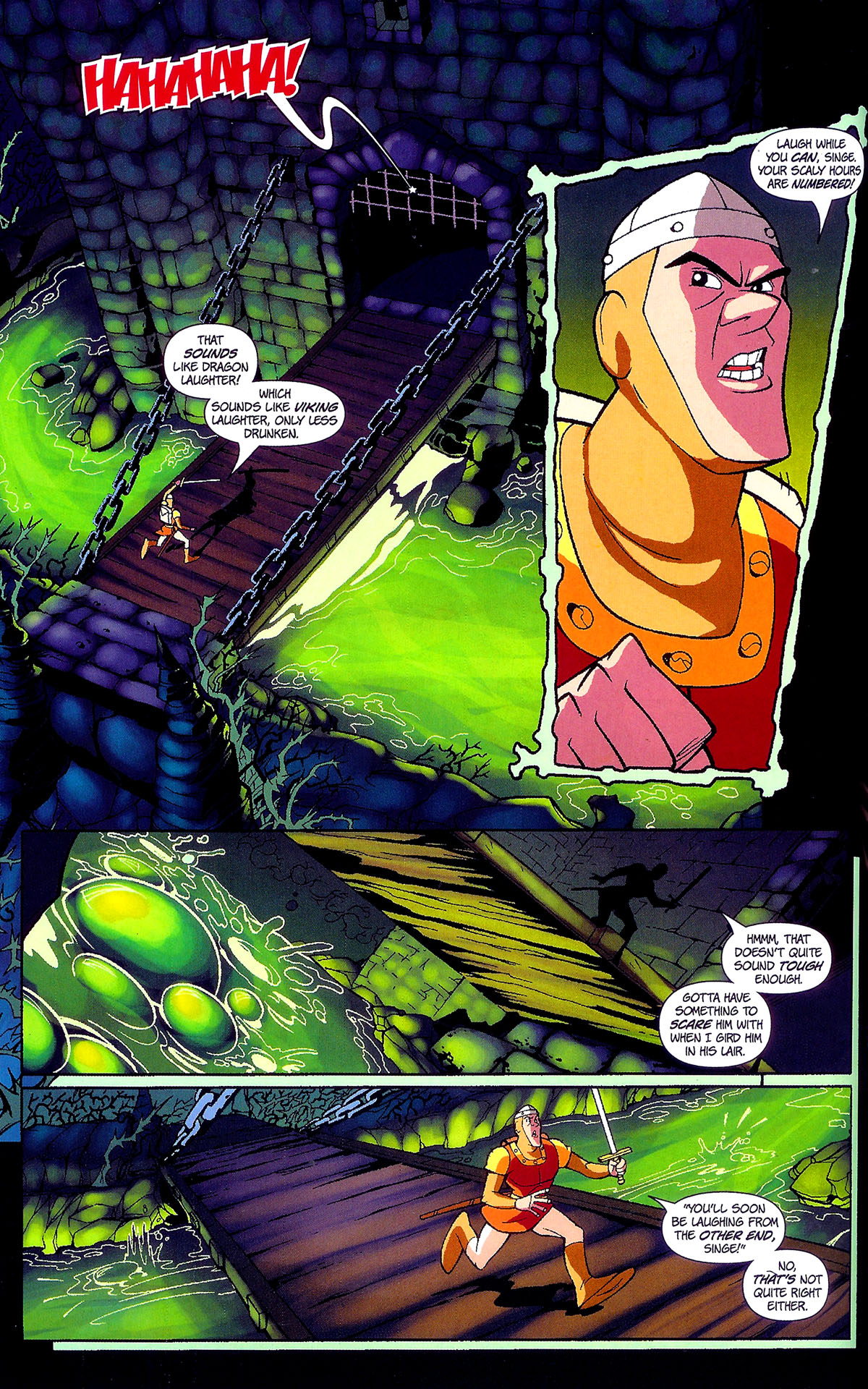 Read online Dragon's Lair comic -  Issue #2 - 16