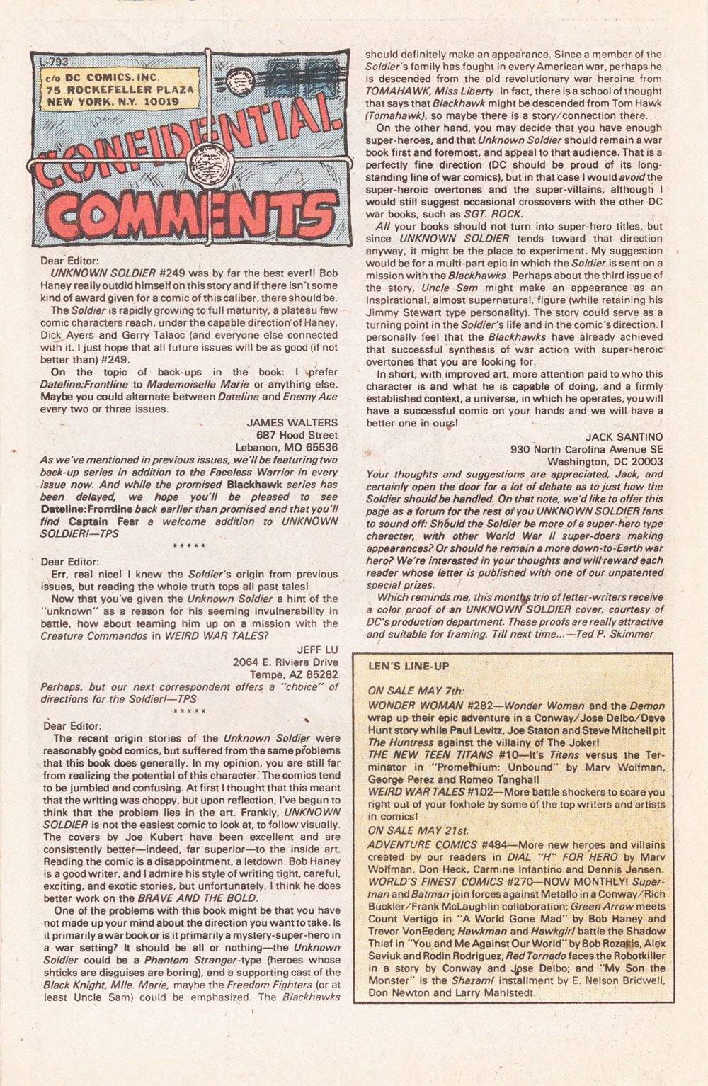 Read online Unknown Soldier (1977) comic -  Issue #254 - 34