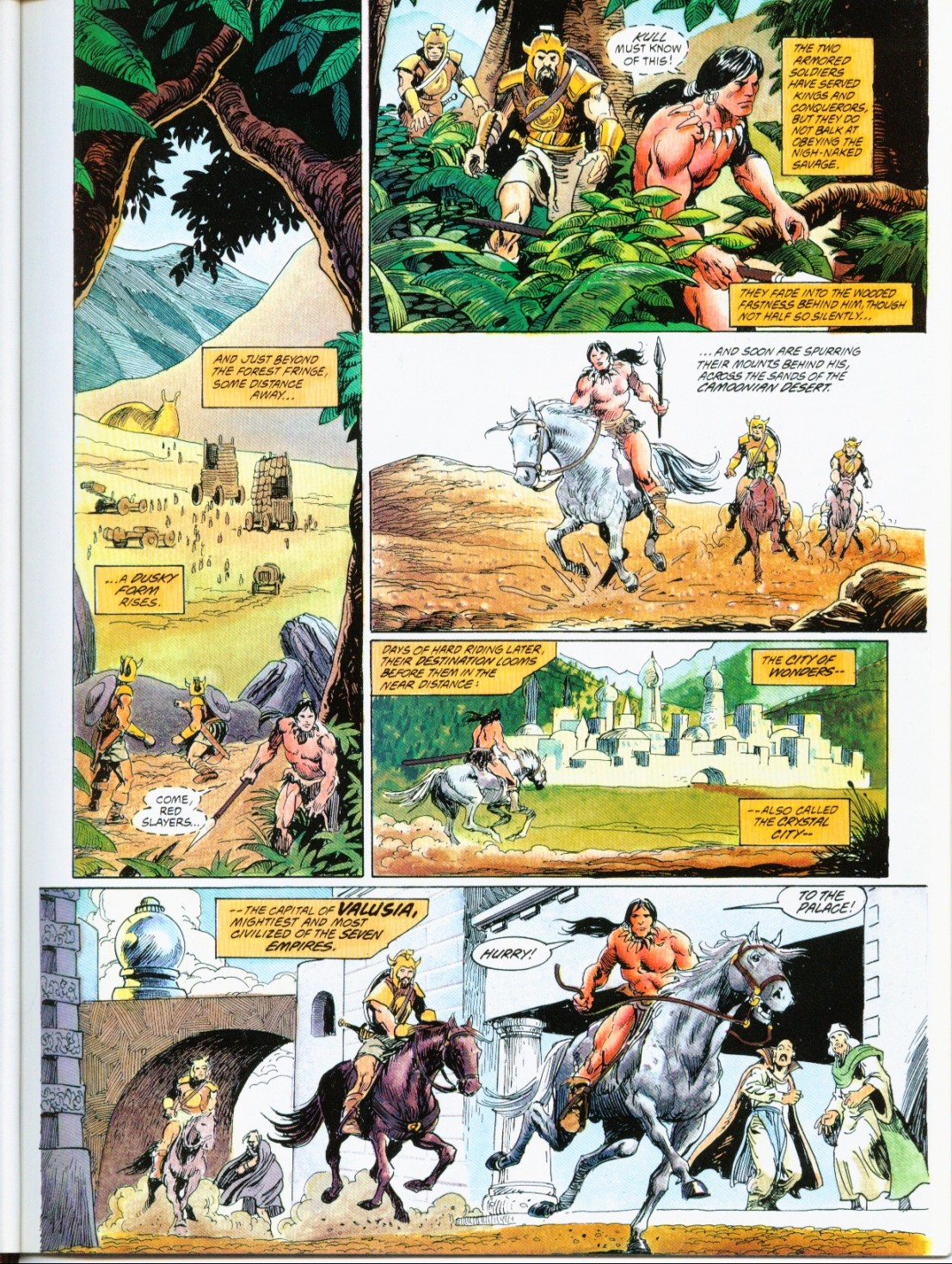 Read online Marvel Graphic Novel comic -  Issue #73 - Conan - The Ravagers Out of Time - 32