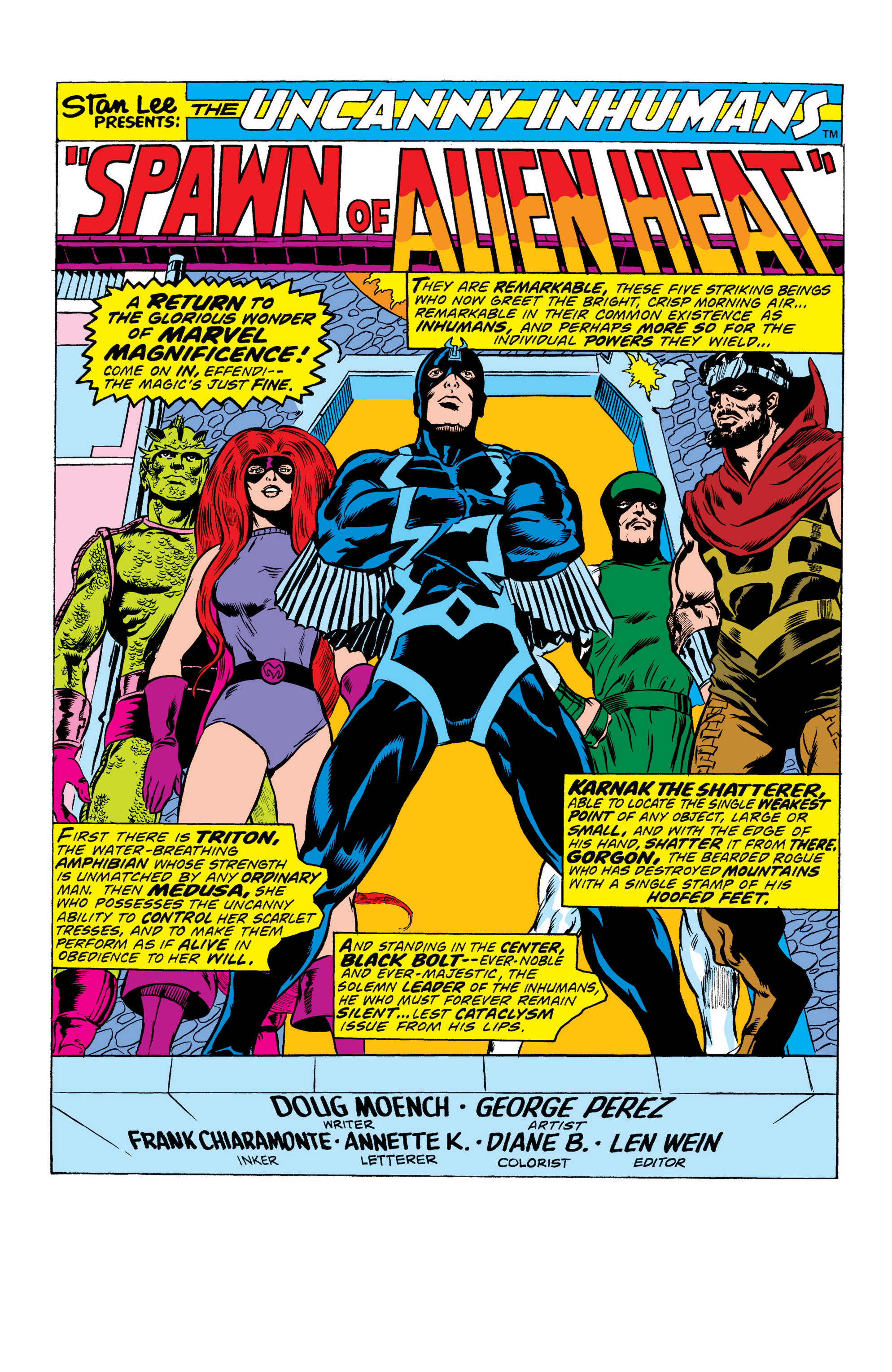 Read online Marvel Masterworks: The Inhumans comic -  Issue # TPB 2 (Part 1) - 7