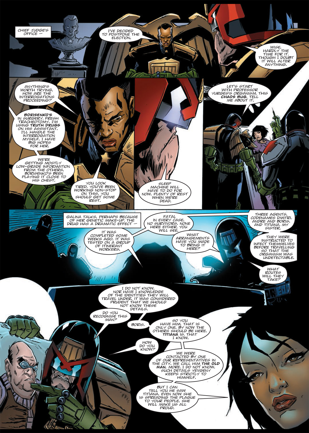 Read online Judge Dredd: Day of Chaos: Endgame comic -  Issue # TPB (Part 1) - 92