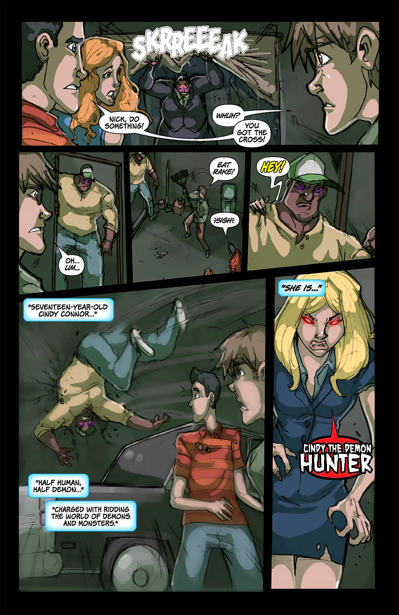Read online Cindy the Demon Hunter comic -  Issue # TPB - 70