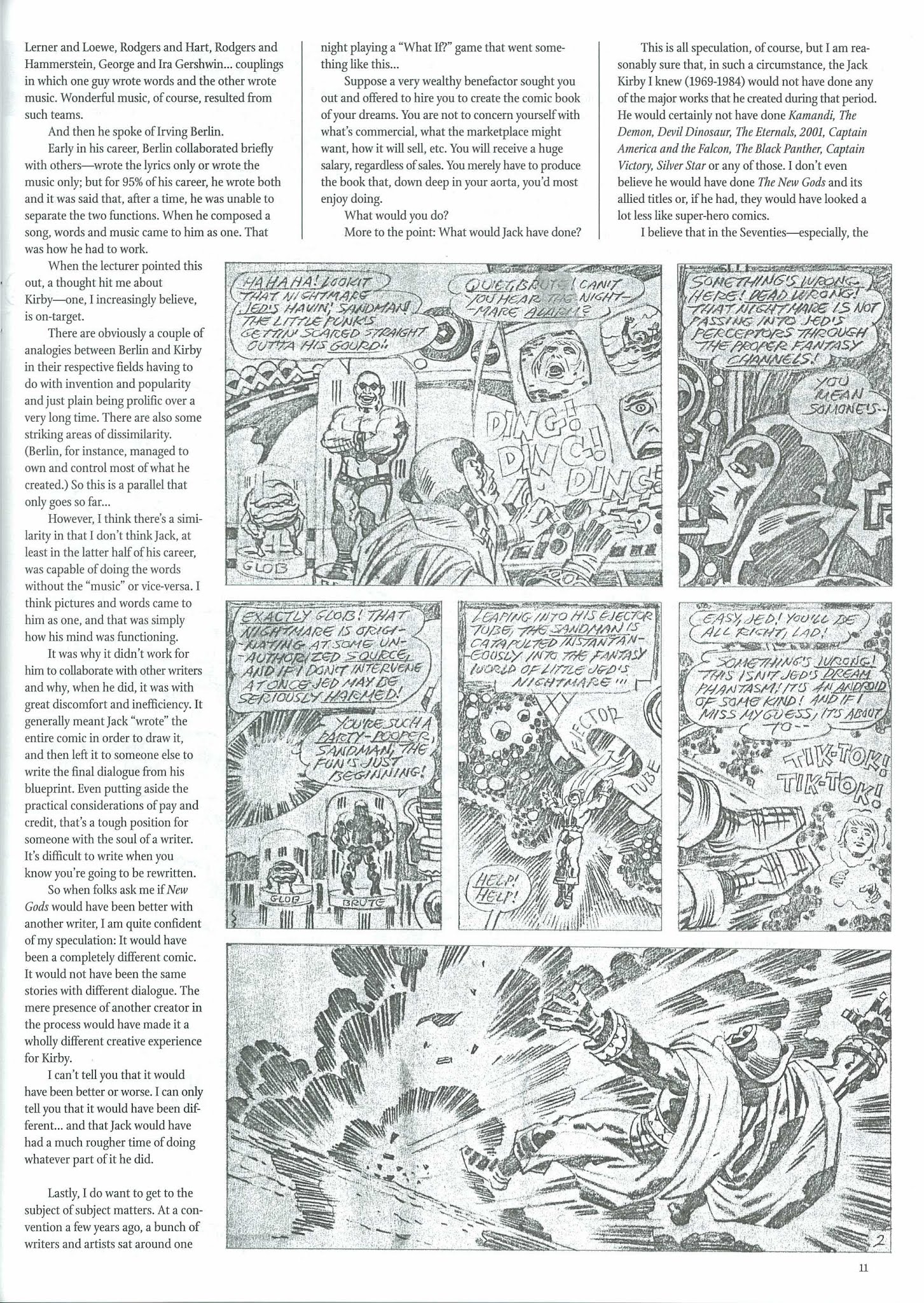 Read online The Jack Kirby Collector comic -  Issue #36 - 13