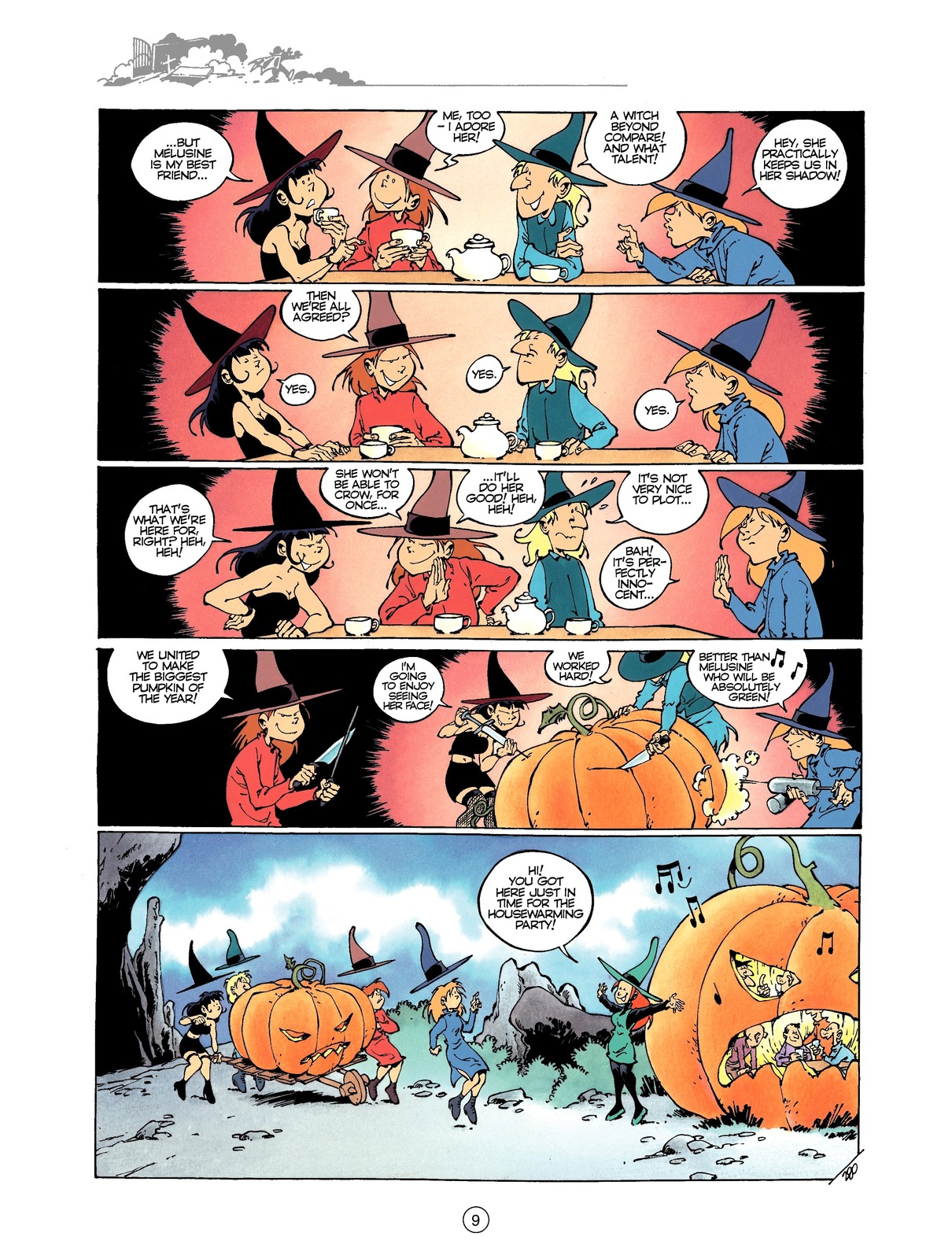 Read online Mélusine (1995) comic -  Issue #8 - 9