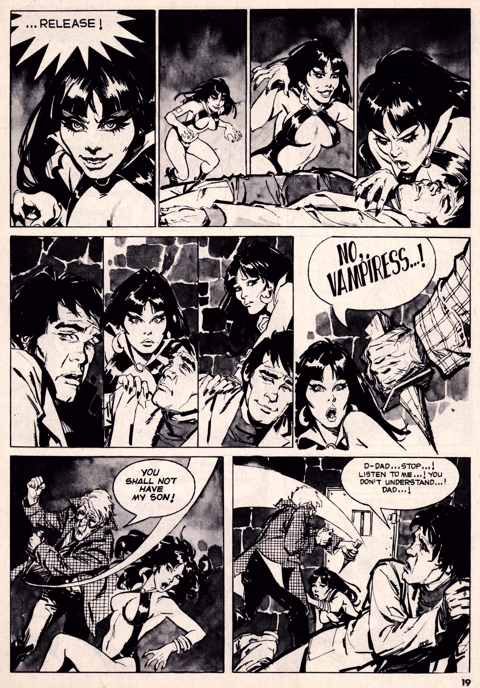 Read online Vampirella (1969) comic -  Issue #12 - 19