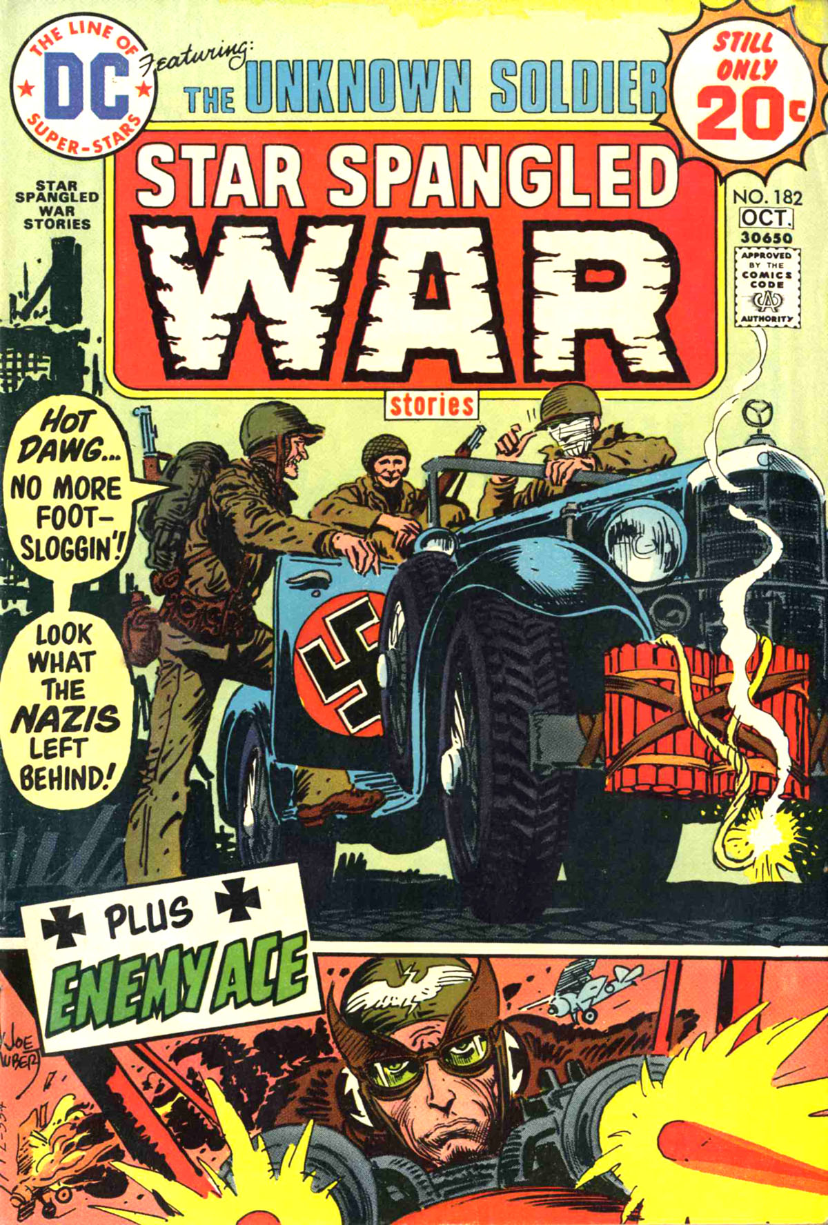 Star Spangled War Stories (1952) issue 182 - Page 1
