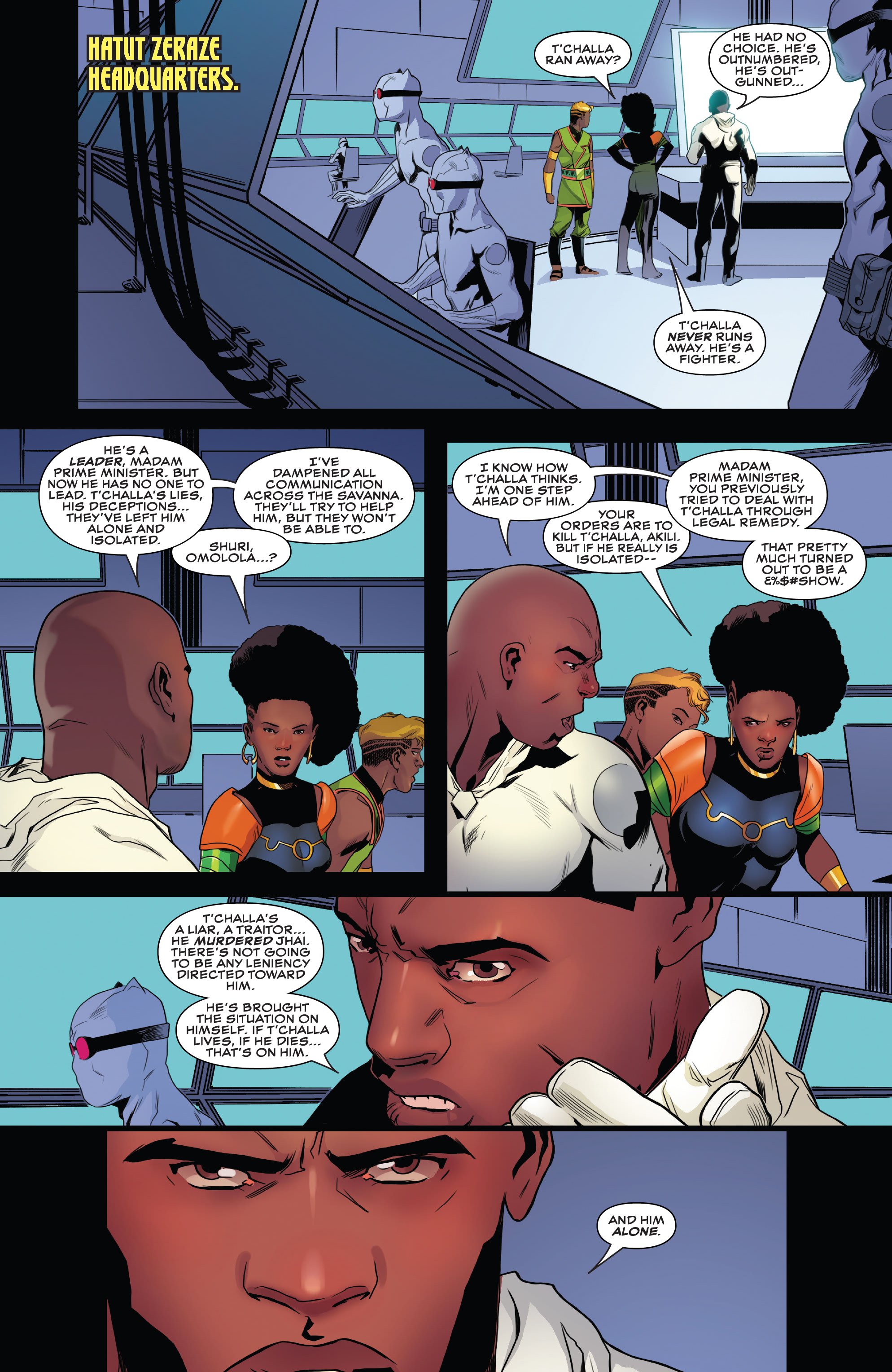Read online Black Panther (2021) comic -  Issue #6 - 9