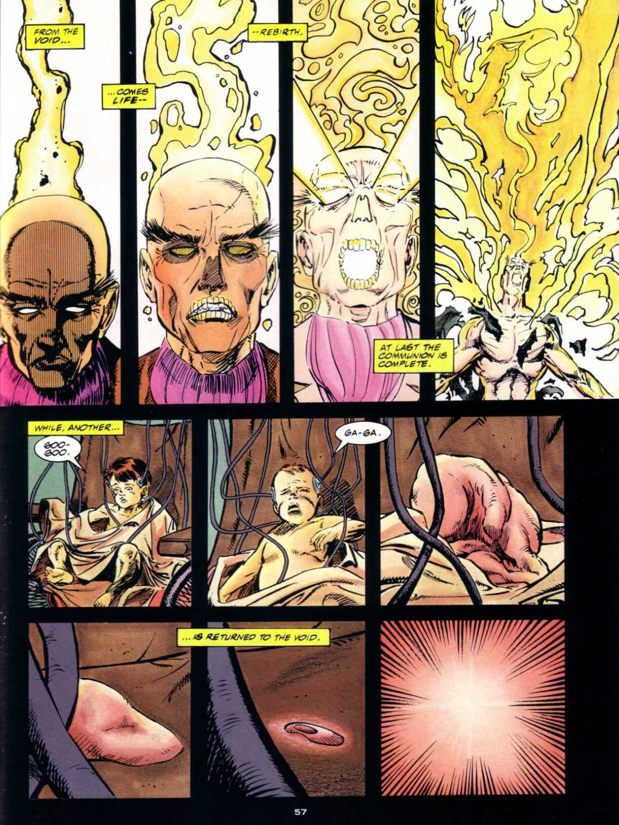 Read online Marvel Graphic Novel comic -  Issue #66 - Excalibur - Weird War III - 54