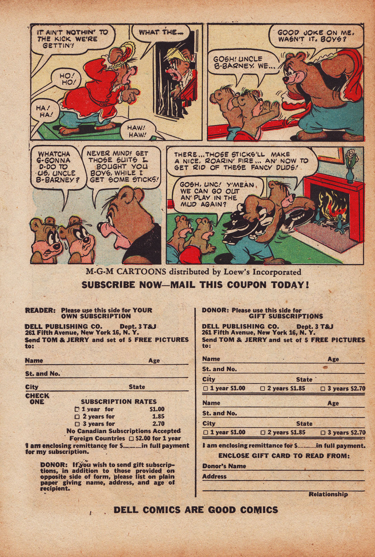 Read online Tom & Jerry Comics comic -  Issue #68 - 51