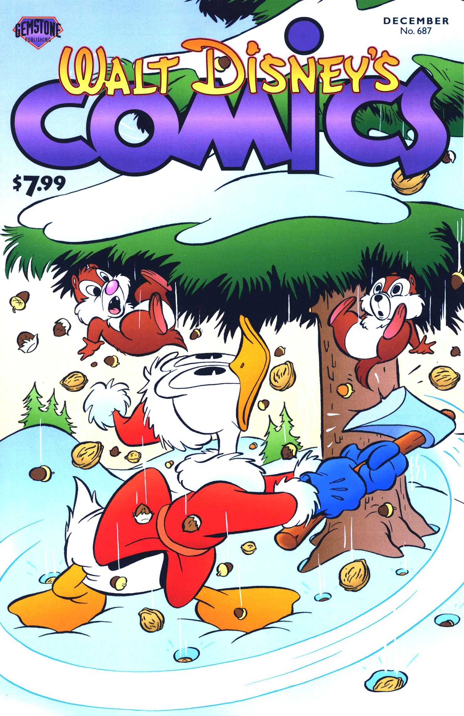 Read online Walt Disney's Comics and Stories comic -  Issue #687 - 1