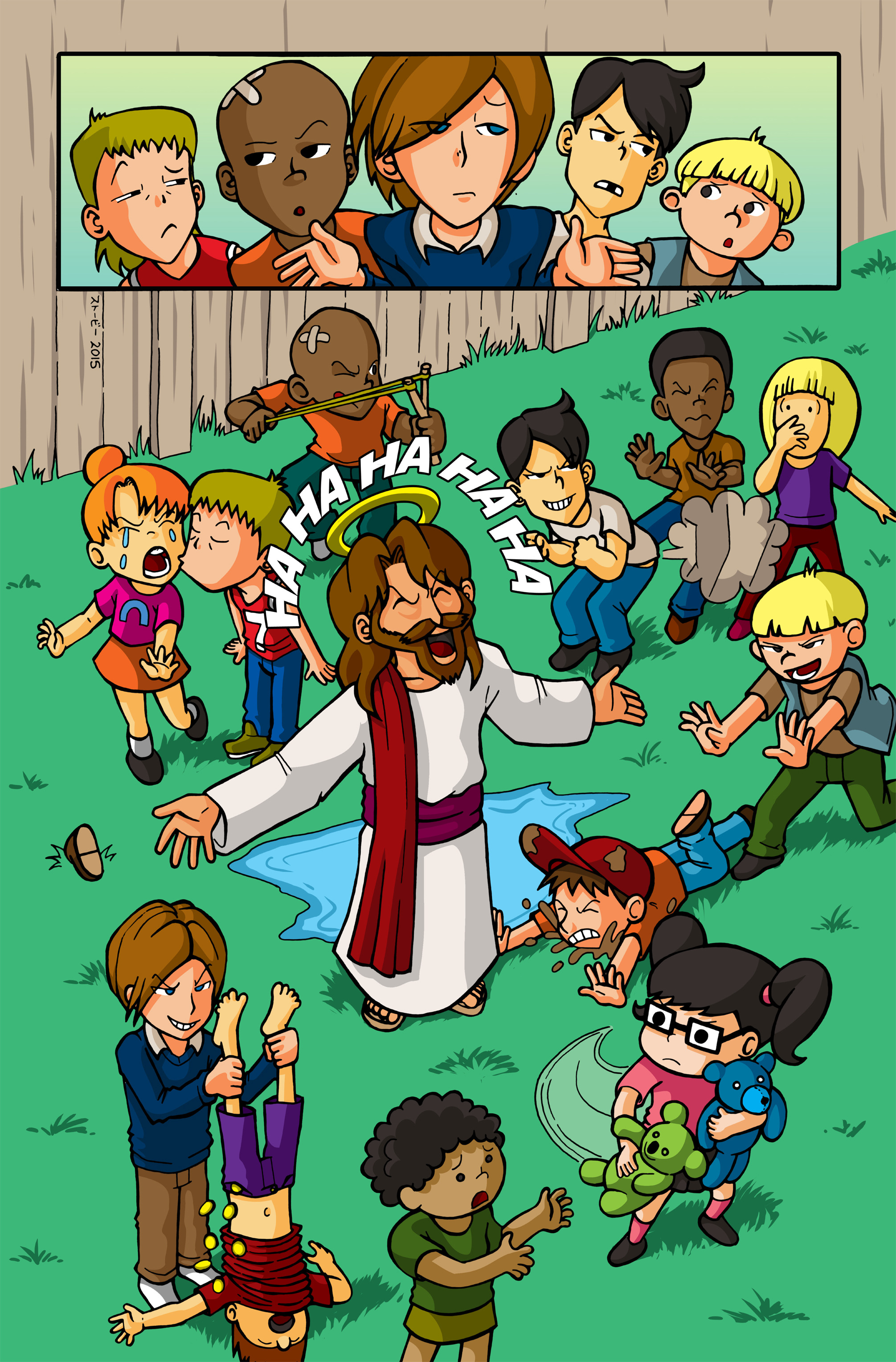 Read online Evil Jesus comic -  Issue #1 - 9
