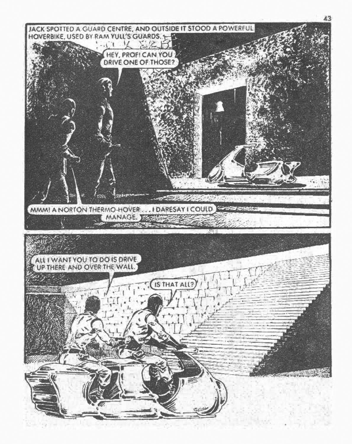Read online Starblazer comic -  Issue #29 - 43