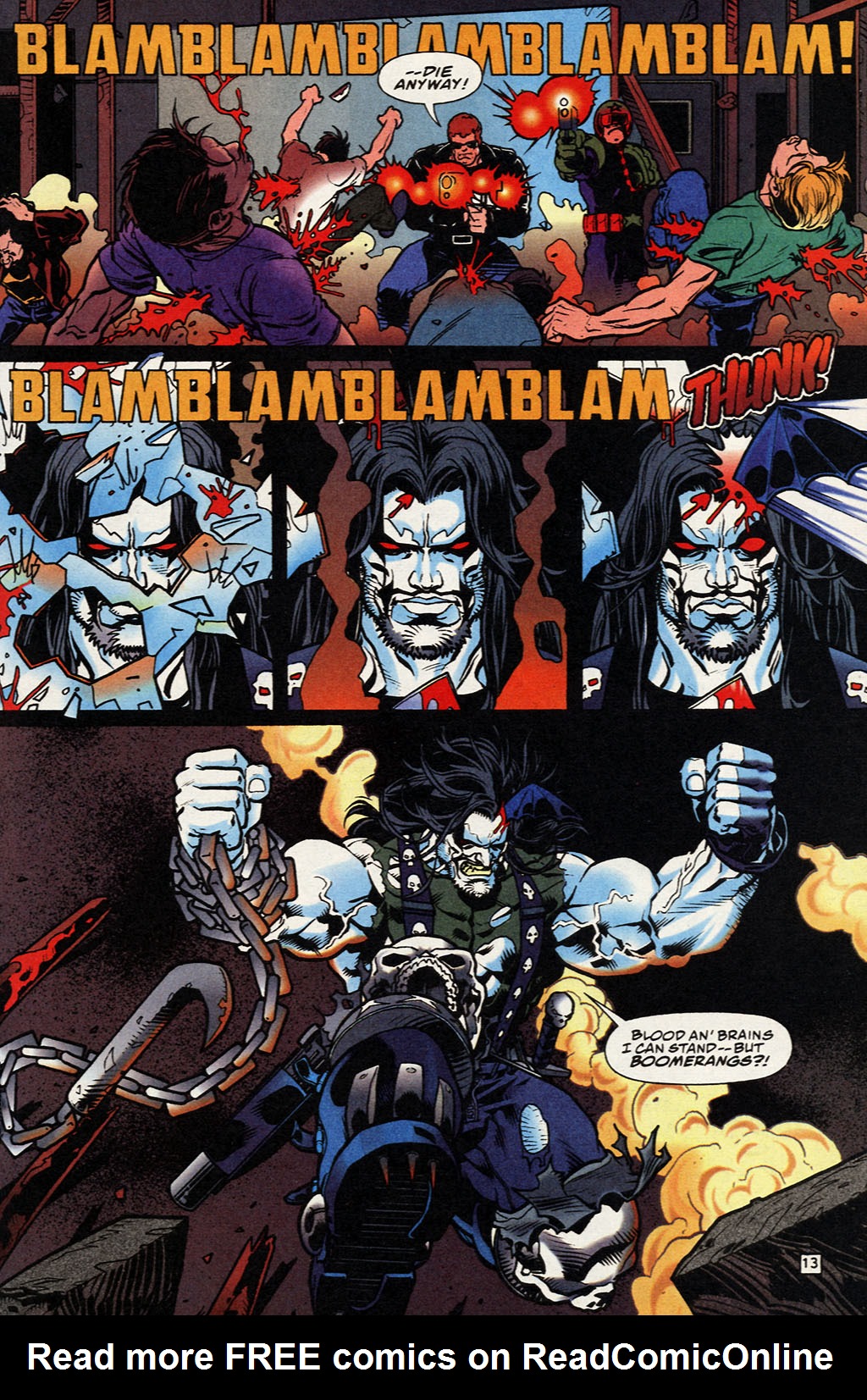 Read online Lobo Goes to Hollywood comic -  Issue # Full - 14