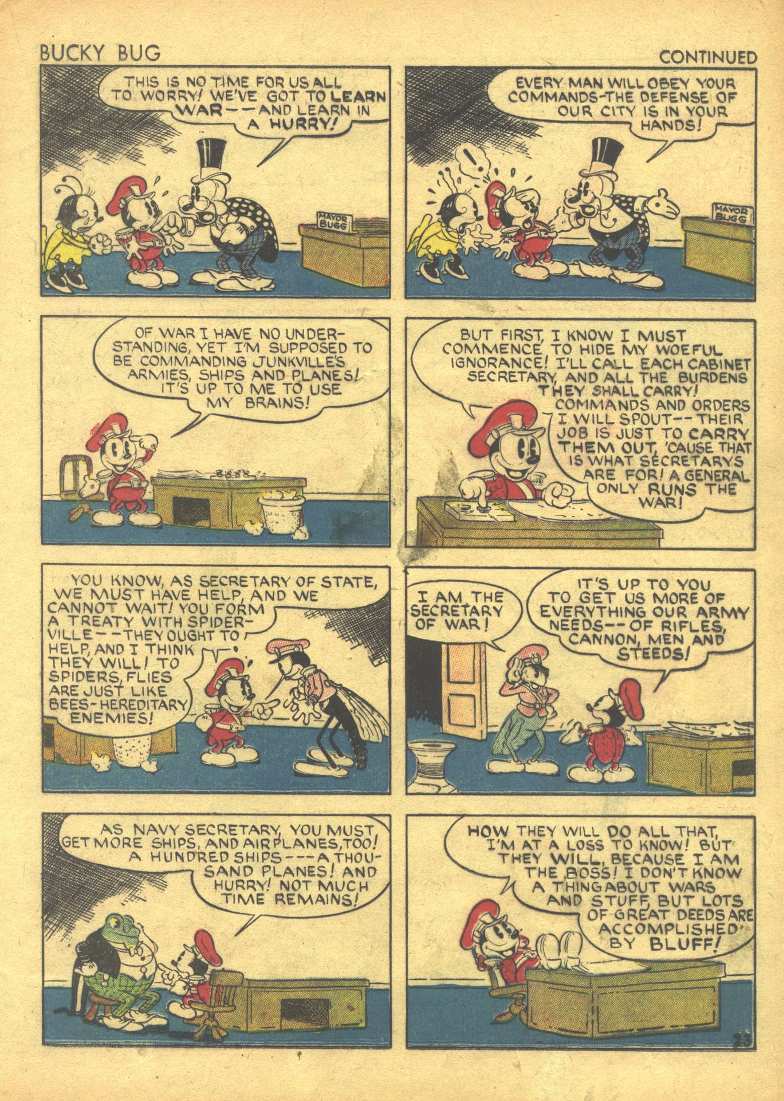 Read online Walt Disney's Comics and Stories comic -  Issue #23 - 25