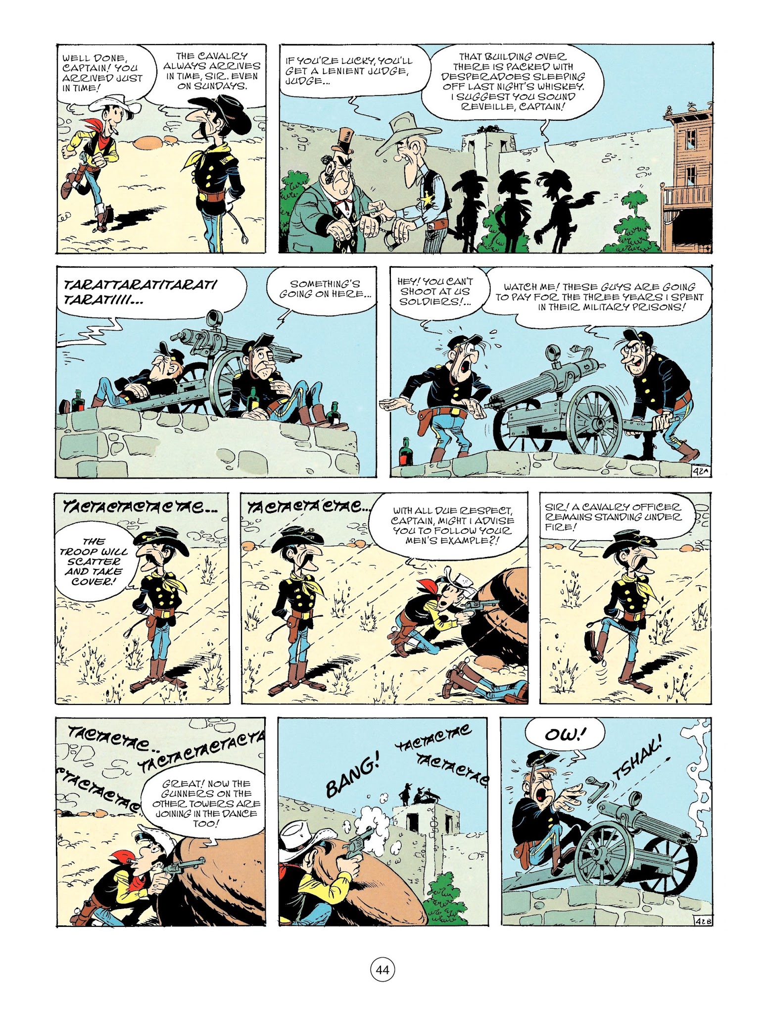 Read online A Lucky Luke Adventure comic -  Issue #58 - 44