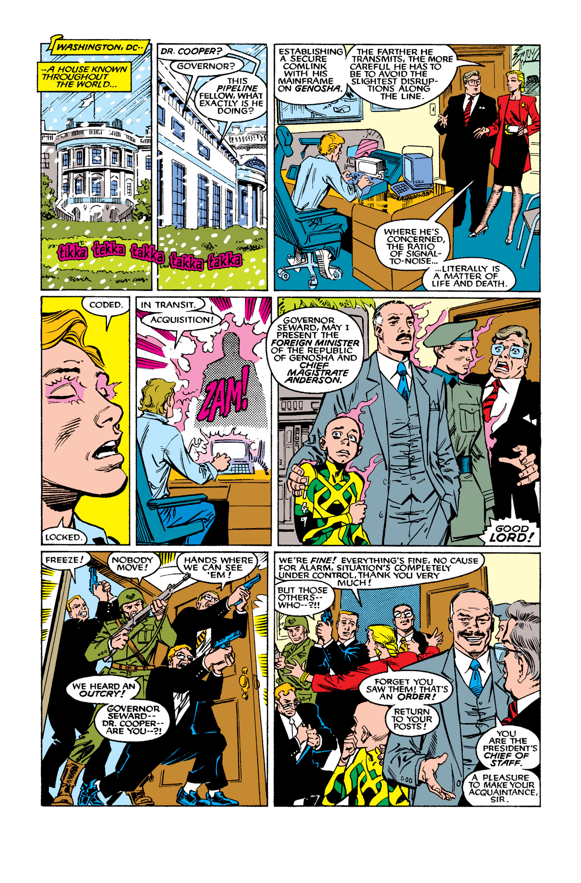 Read online Uncanny X-Men (1963) comic -  Issue #262 - 10