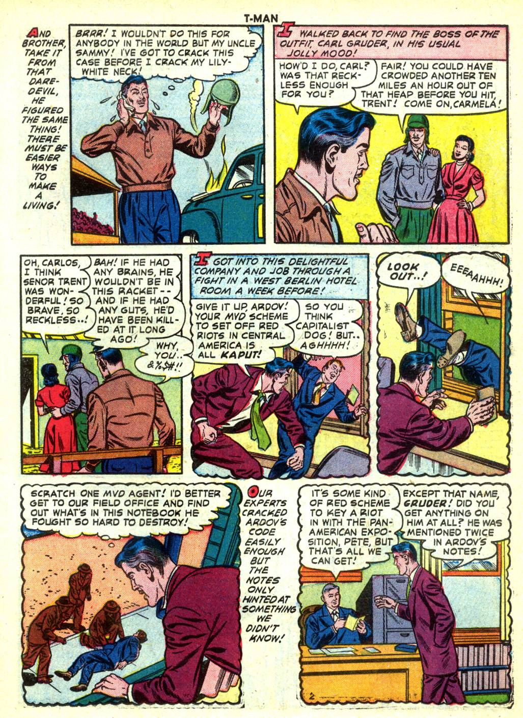 Read online T-Man: World Wide Trouble Shooter comic -  Issue #11 - 19