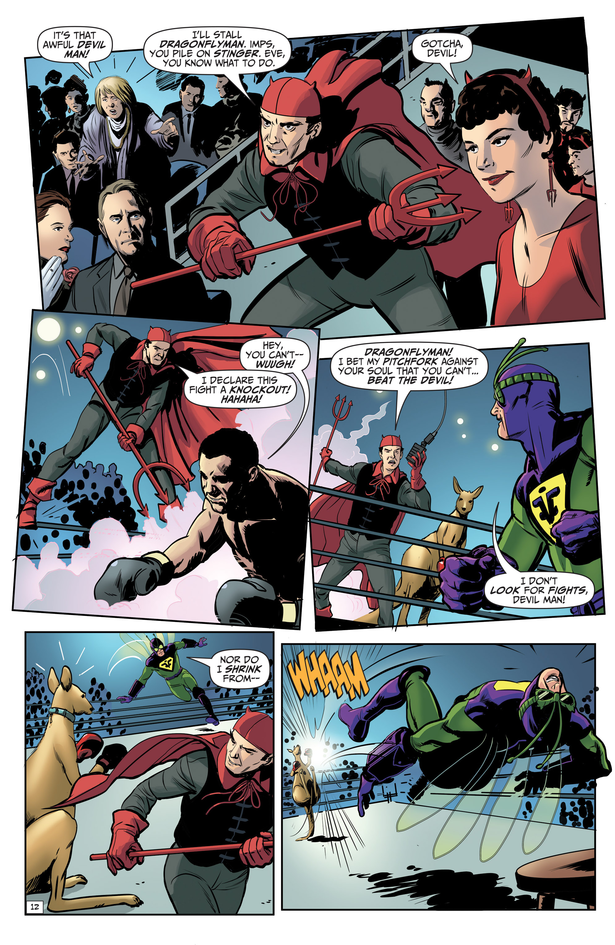 Read online Dragonfly & Dragonflyman comic -  Issue #1 - 14