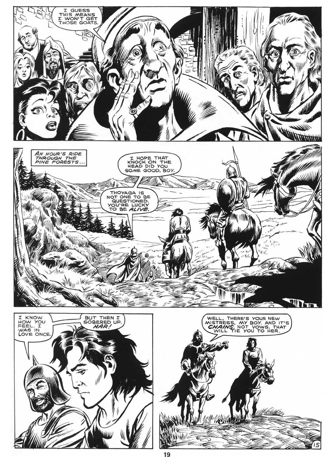 Read online The Savage Sword Of Conan comic -  Issue #159 - 19