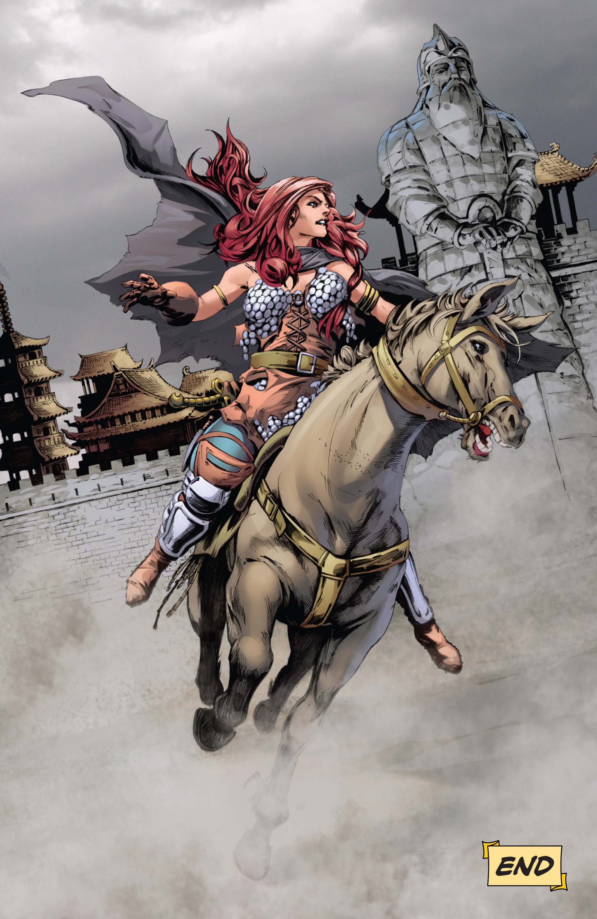 Read online Red Sonja and Cub comic -  Issue # Full - 32