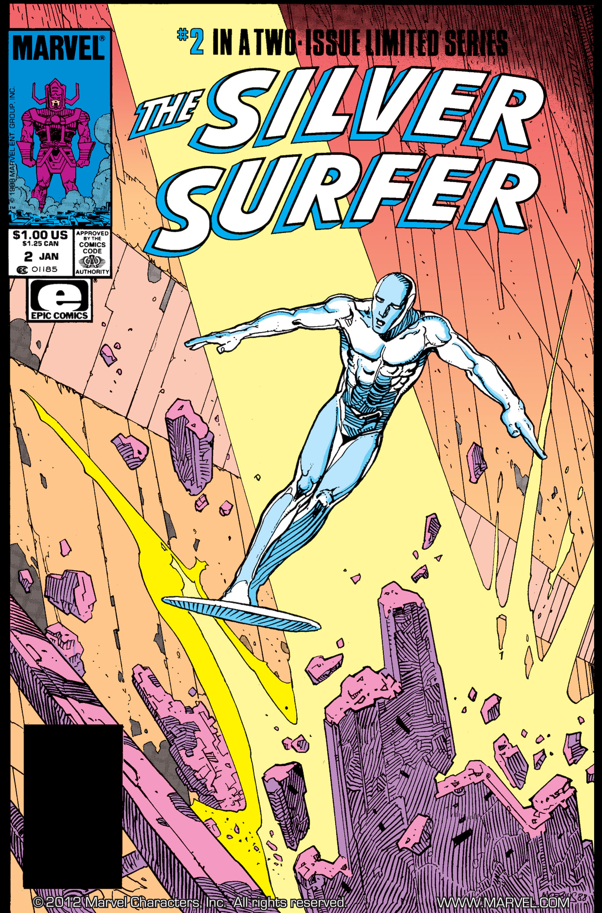 Read online Silver Surfer (1988) comic -  Issue #2 - 1