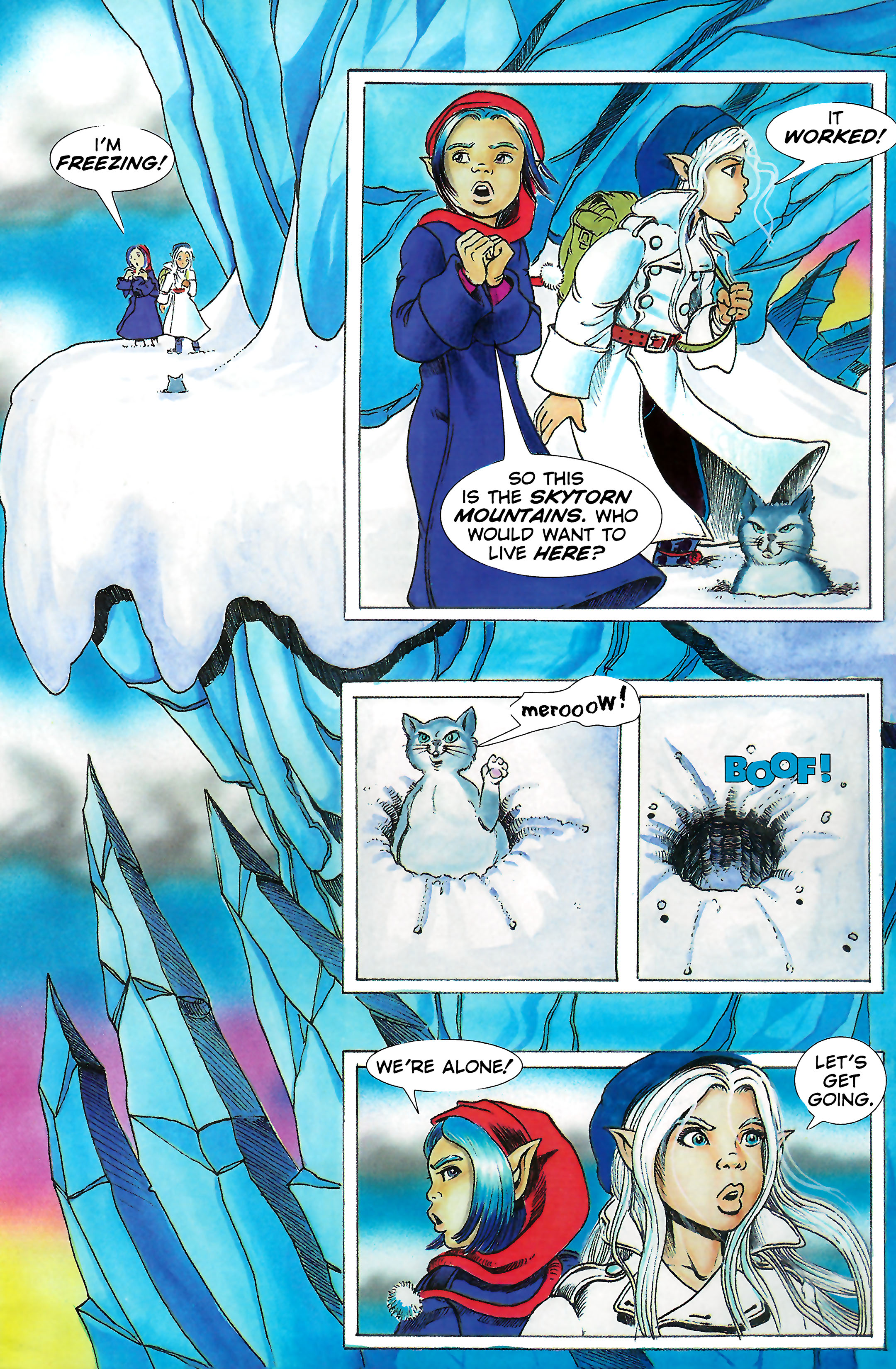 Read online Legend of the Elflord comic -  Issue #2 - 19