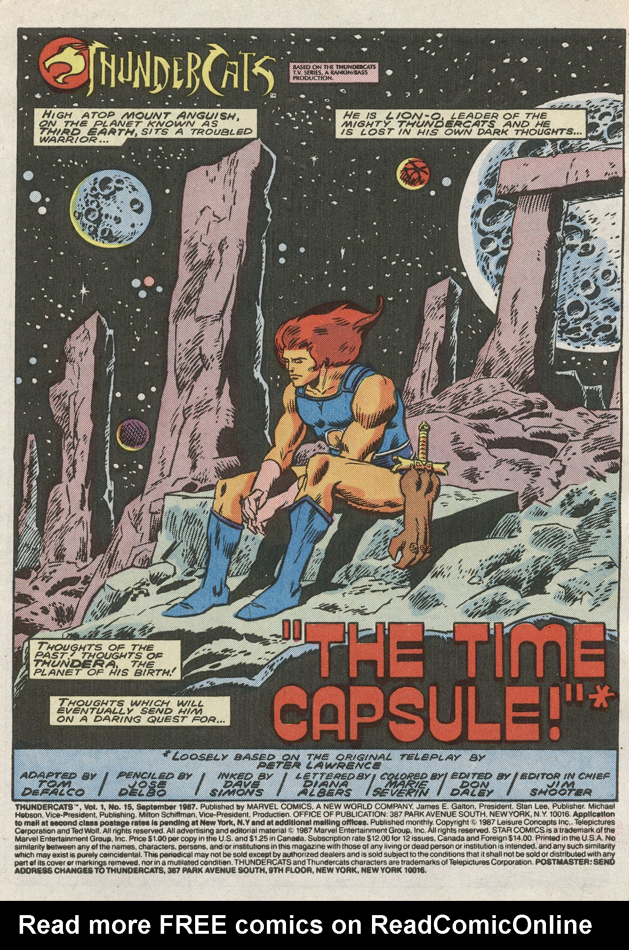 Read online ThunderCats (1985) comic -  Issue #15 - 3