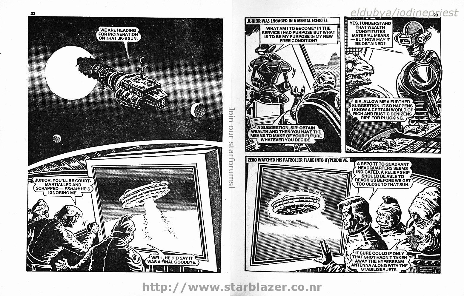 Read online Starblazer comic -  Issue #278 - 13