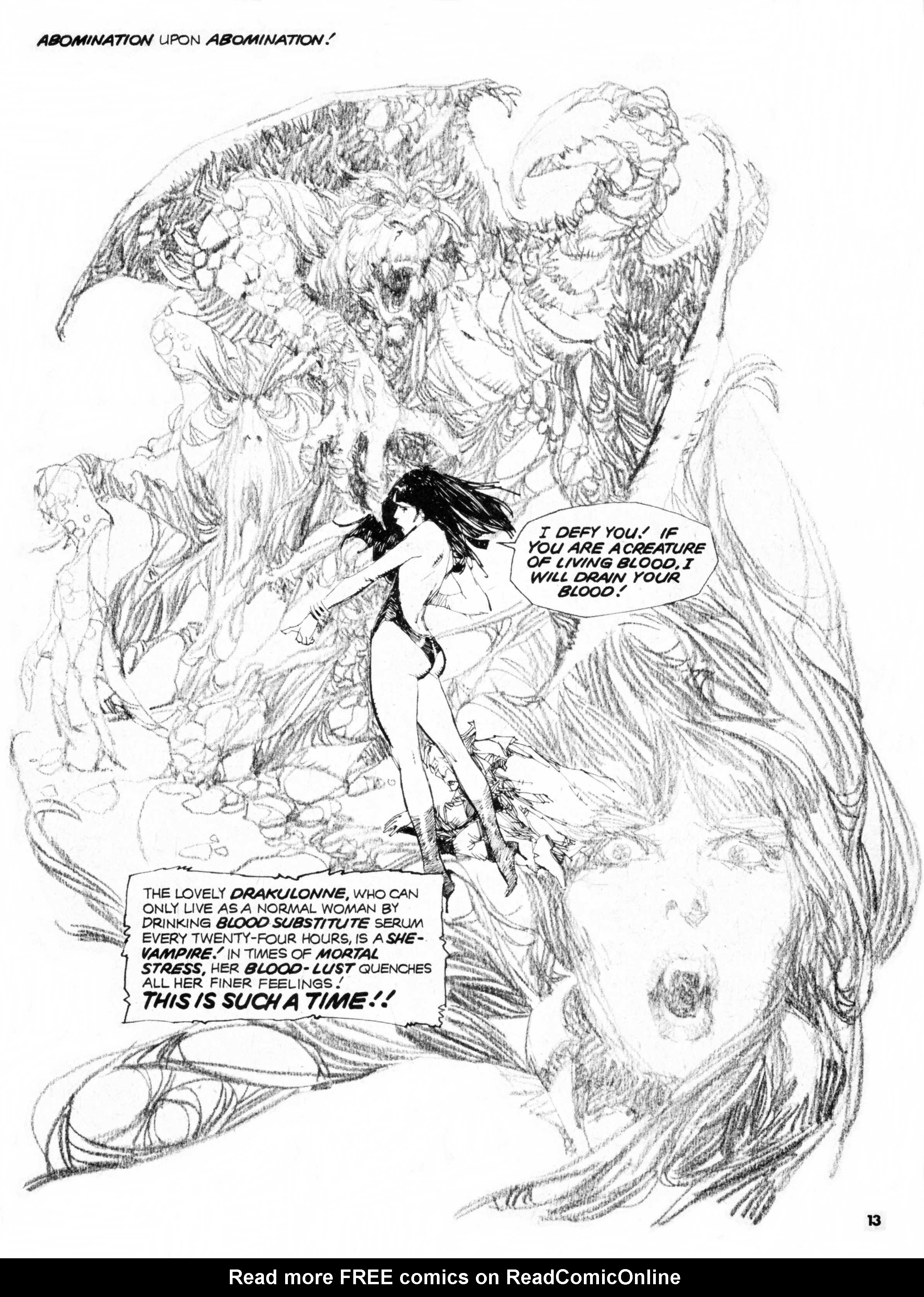 Read online Vampirella (1969) comic -  Issue #63 - 13