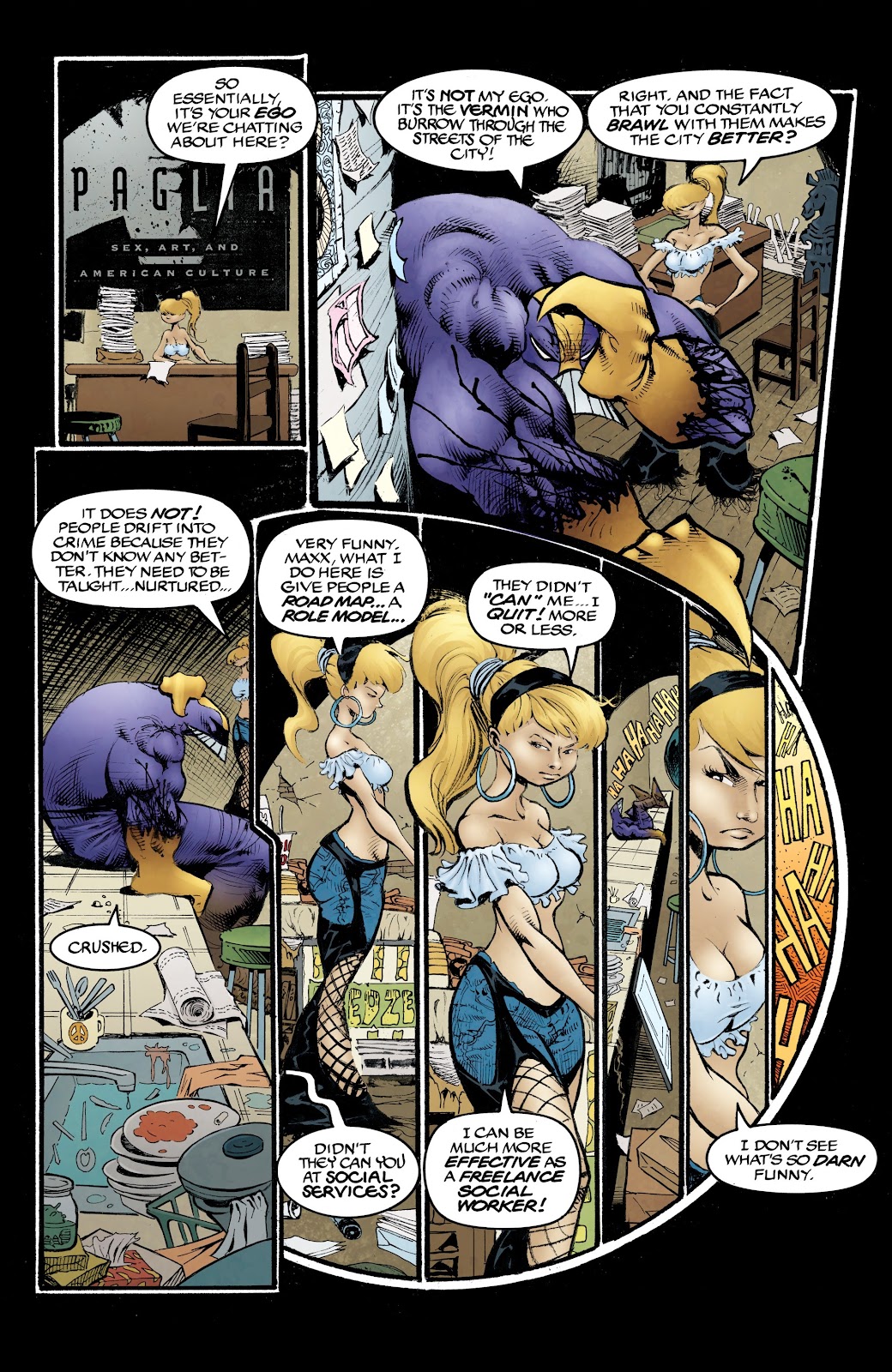The Maxx 100 Page Giant issue TPB - Page 65
