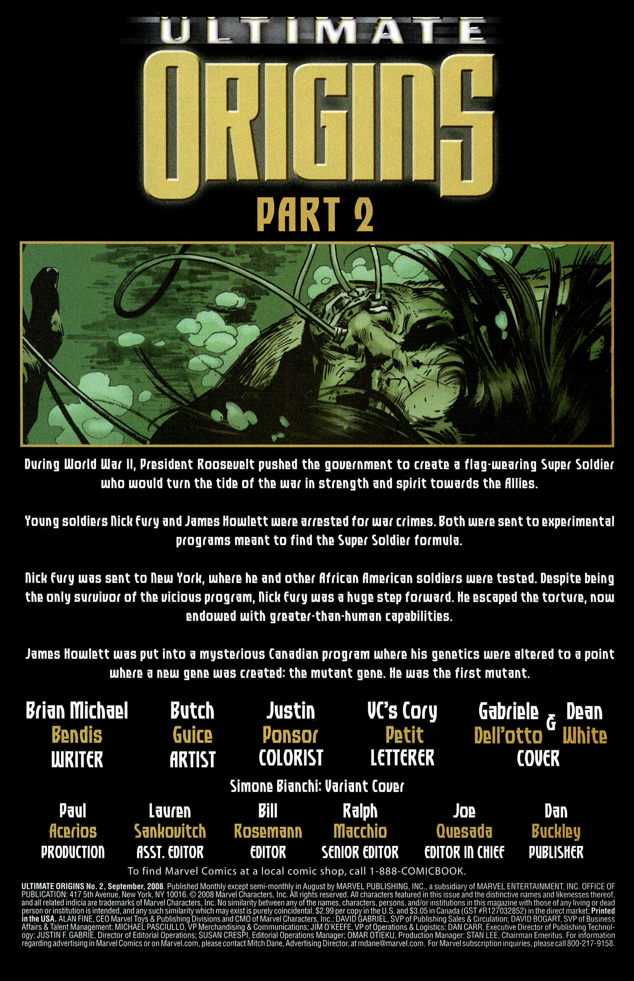 Read online Ultimate Origins comic -  Issue #2 - 3