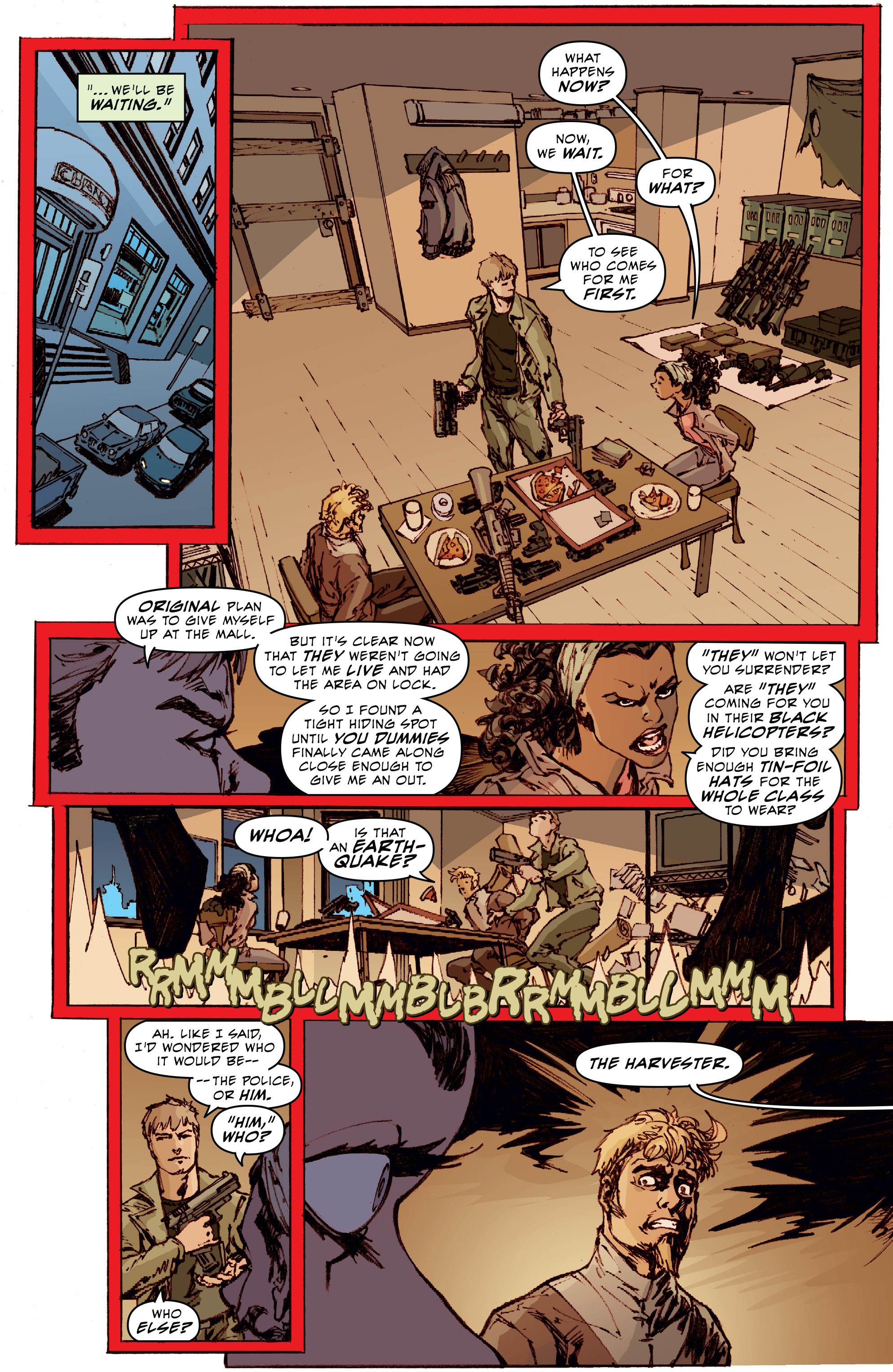 Read online The Harvester comic -  Issue #5 - 5