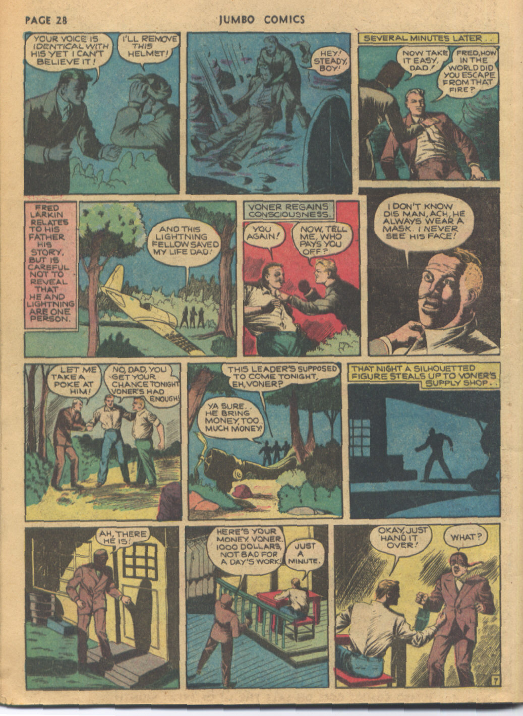 Read online Jumbo Comics comic -  Issue #22 - 30