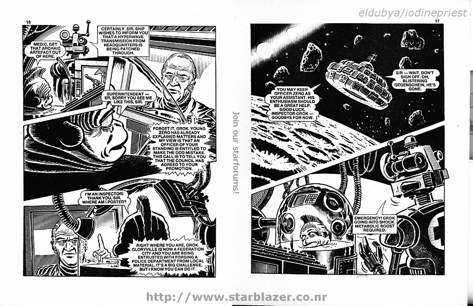 Read online Starblazer comic -  Issue #244 - 10