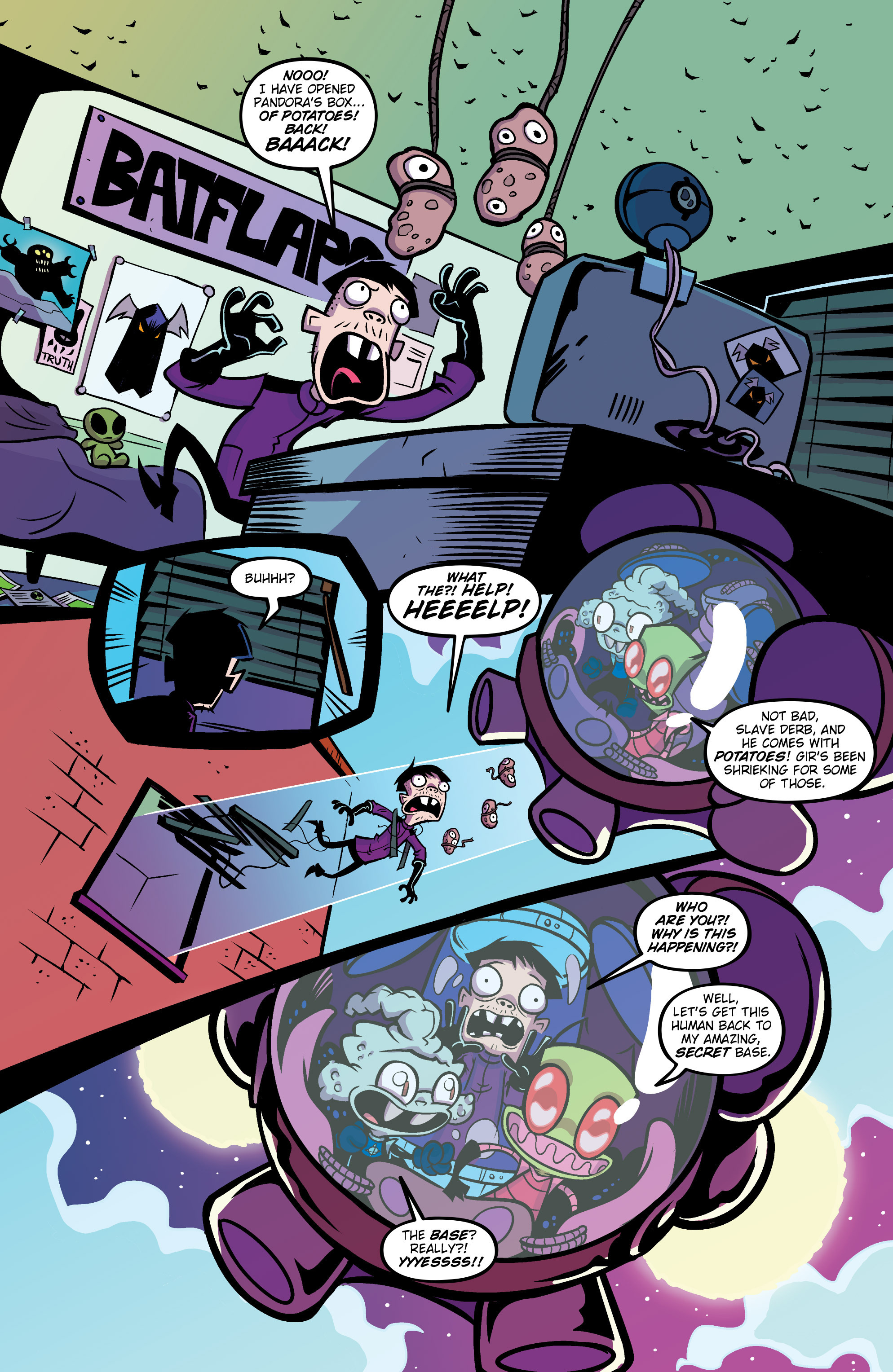 Read online Invader Zim comic -  Issue # _TPB 2 - 97