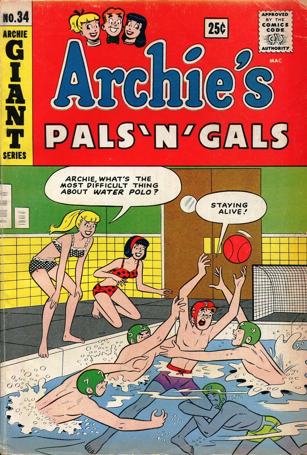 Read online Archie's Pals 'N' Gals (1952) comic -  Issue #34 - 1