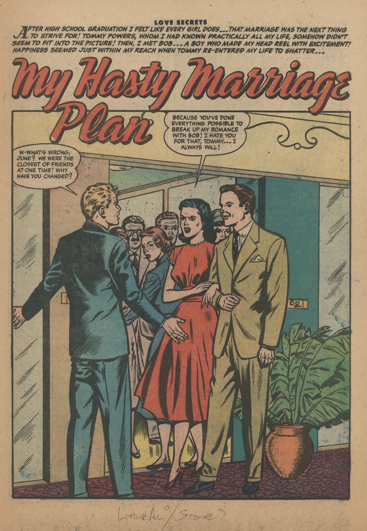 Read online Love Secrets (1953) comic -  Issue #43 - 3