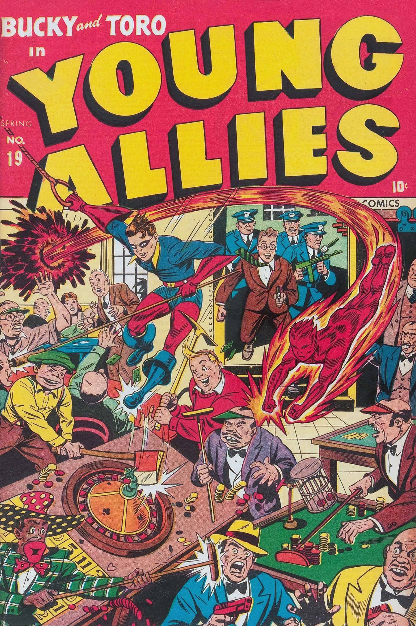 Read online Young Allies Comics comic -  Issue #19 - 1