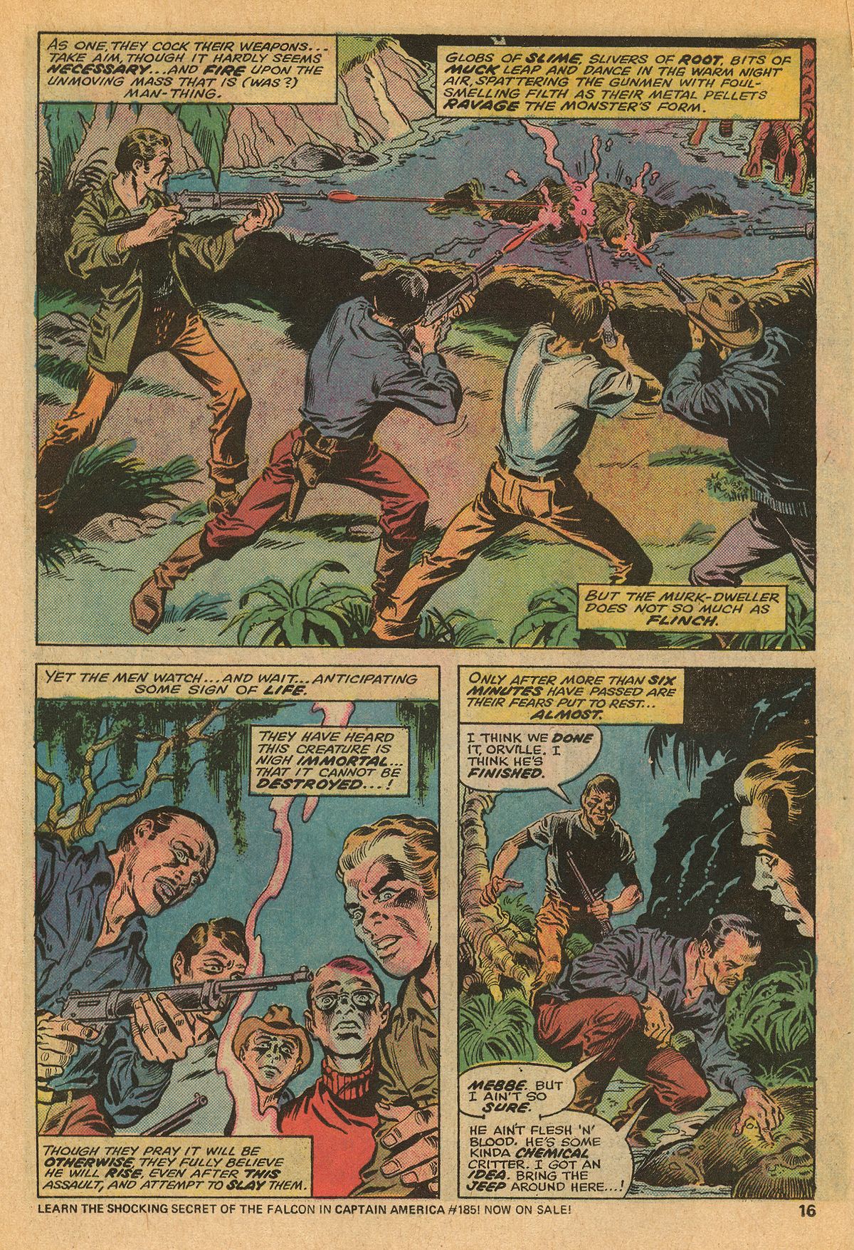 Read online Man-Thing (1974) comic -  Issue #17 - 17